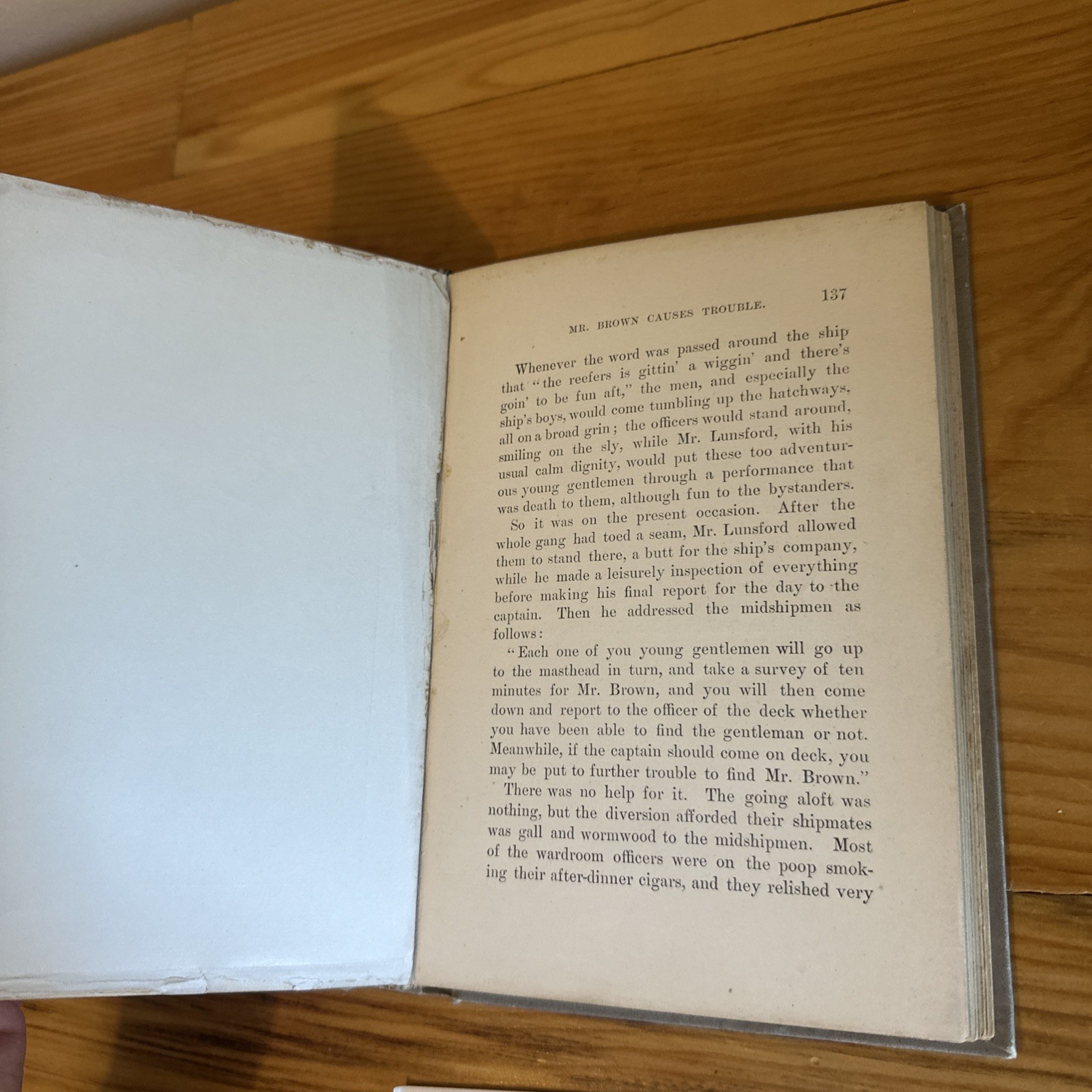 Through Thick and Thin & The Midshipmen’s Mess Seawell, Molly. First Edition