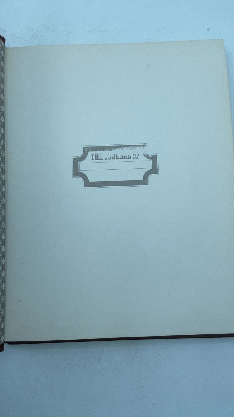 Journal Hardcover 1976