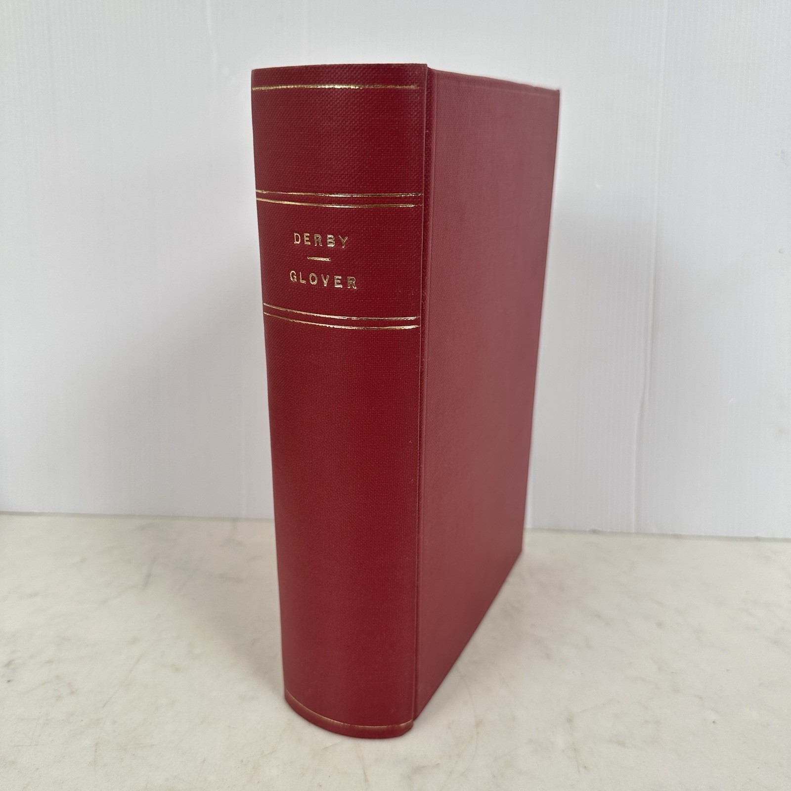 The History and Gazetteer of the County of Derby 1833 Rebound Map & Foldouts (M)