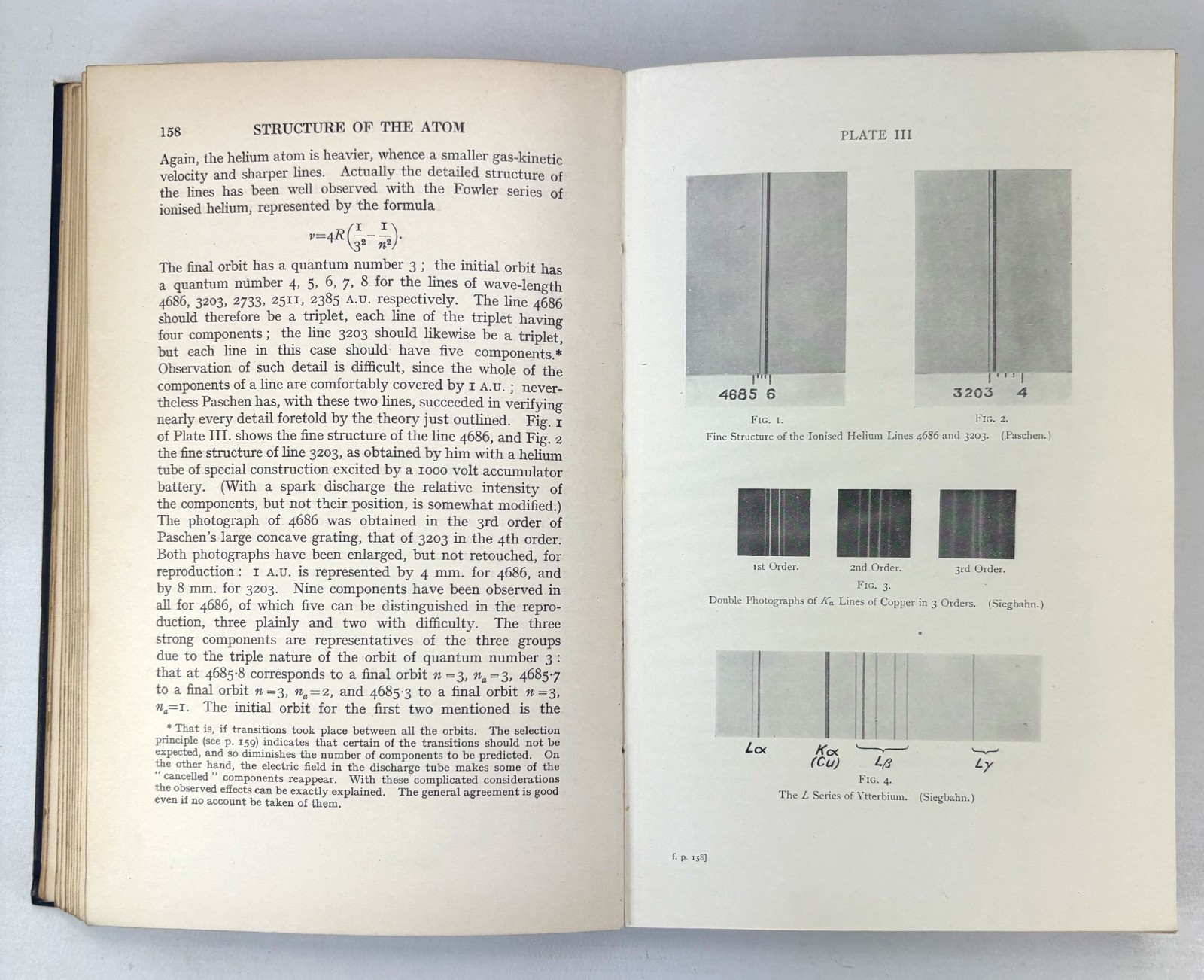 the Structure of the Atom, E.N. Da C. Andrade, G. Bell and Sons 1923 1st edition