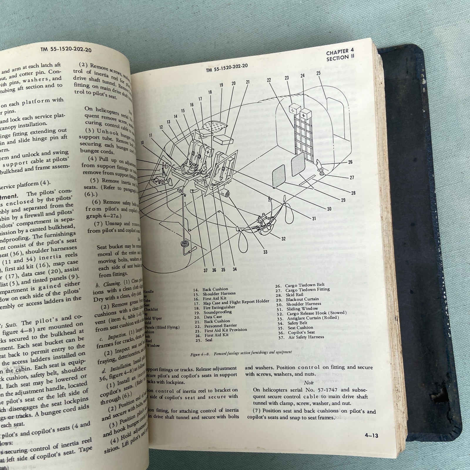 Technical Maintenance Book Army Models CH-34A CH-34C Aircraft 1966 Sikorsky Heli