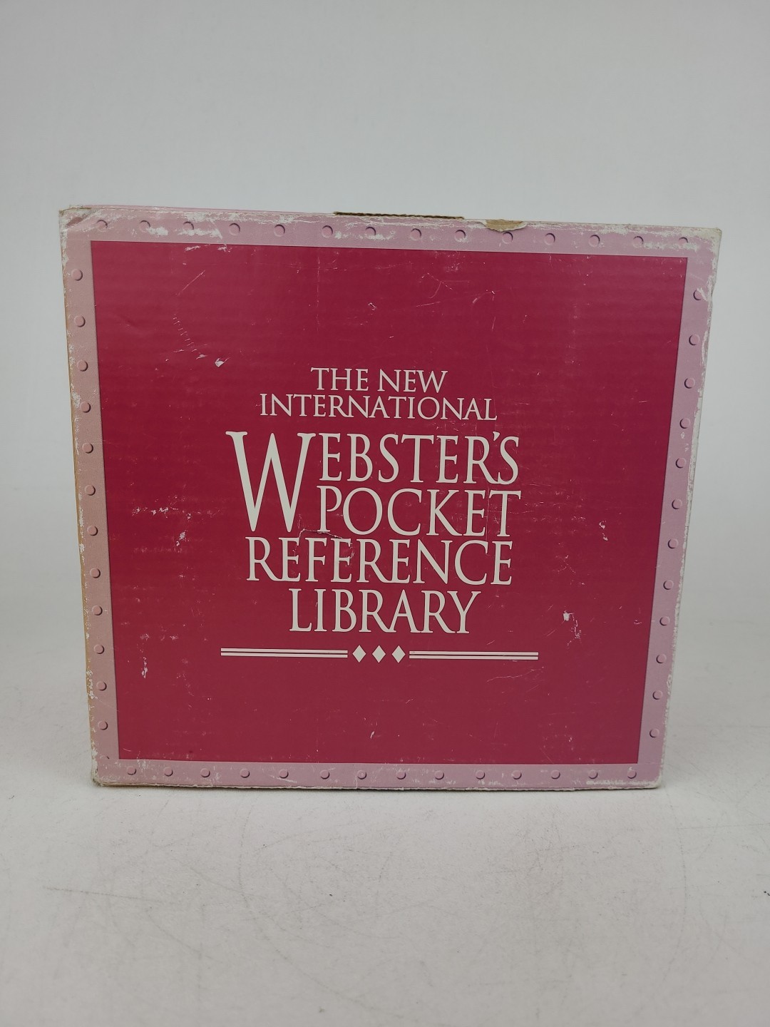 Webster’s New International Pocket Reference Set Of 8 2002 Trident Press
