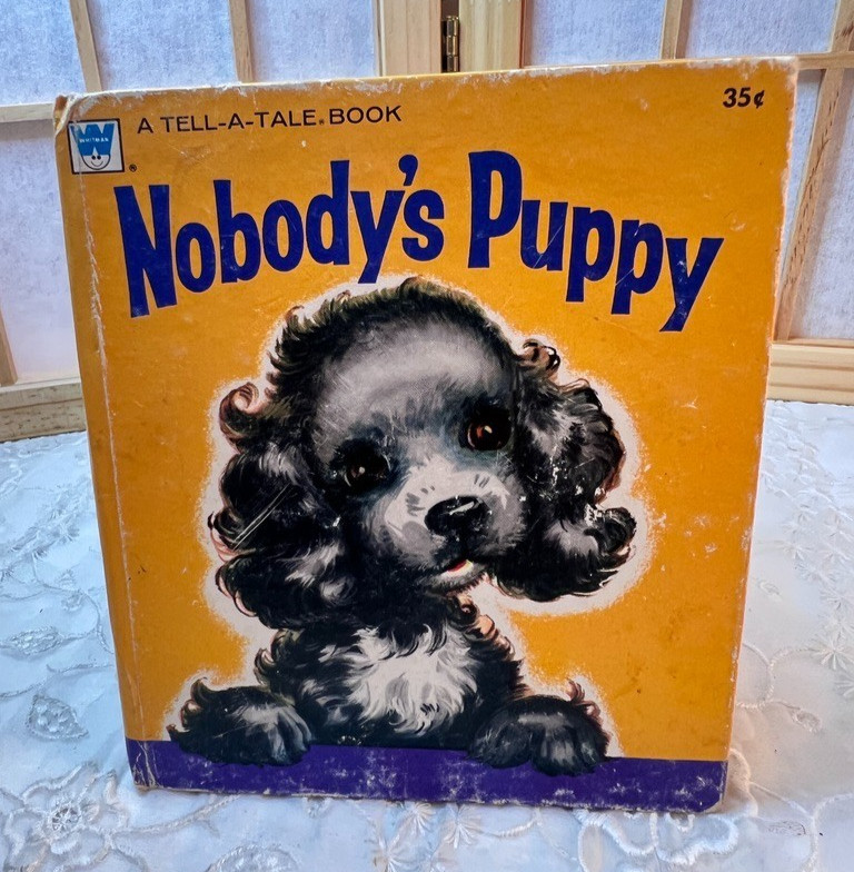 Vintage Book Nobodys Puppy Whitman Book Patricia Lynn 1953