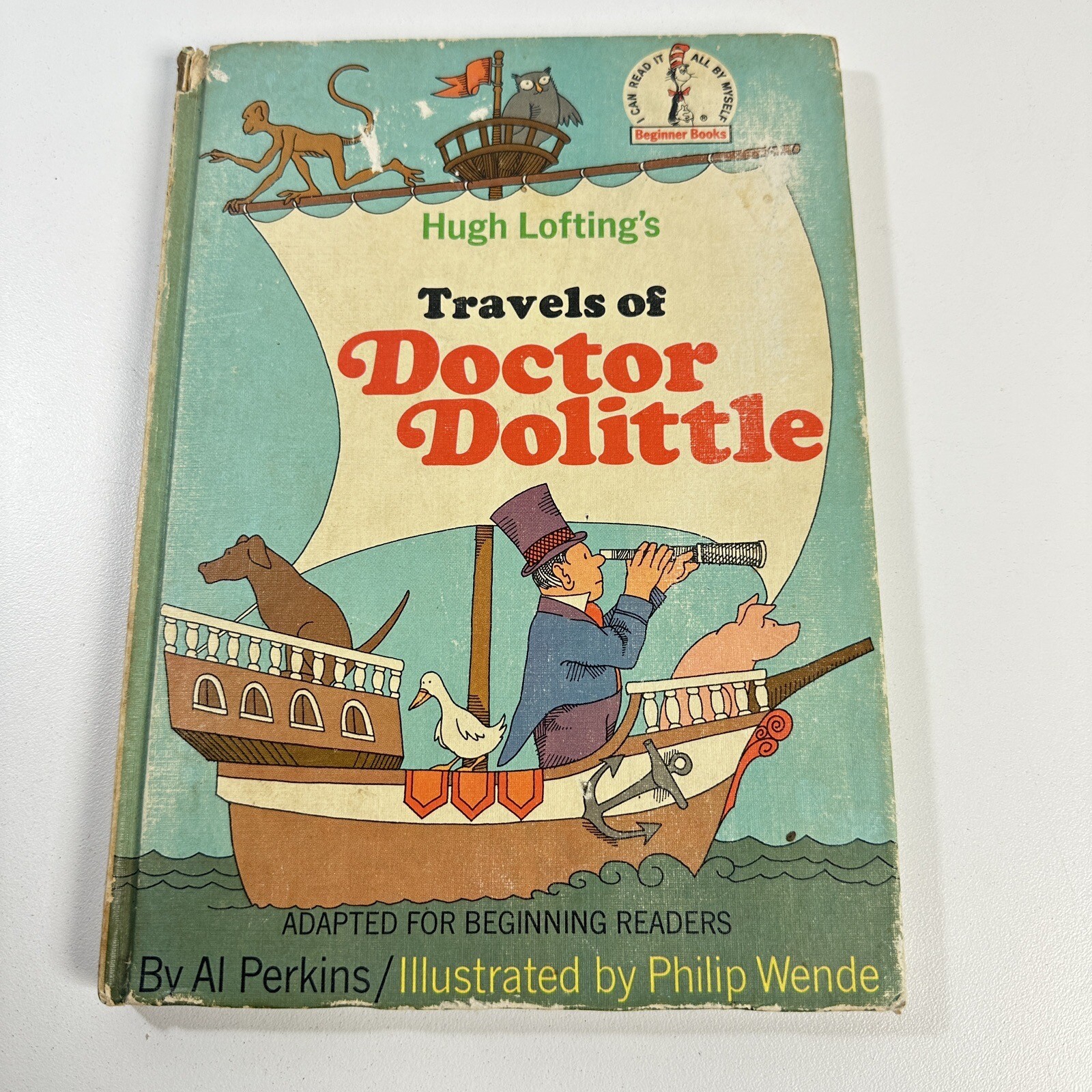 HUGH LOFTING’S TRAVELS OF DOCTOR DOOLITTLE by AL PERKINS – ILLUS by PHILIP WENDE