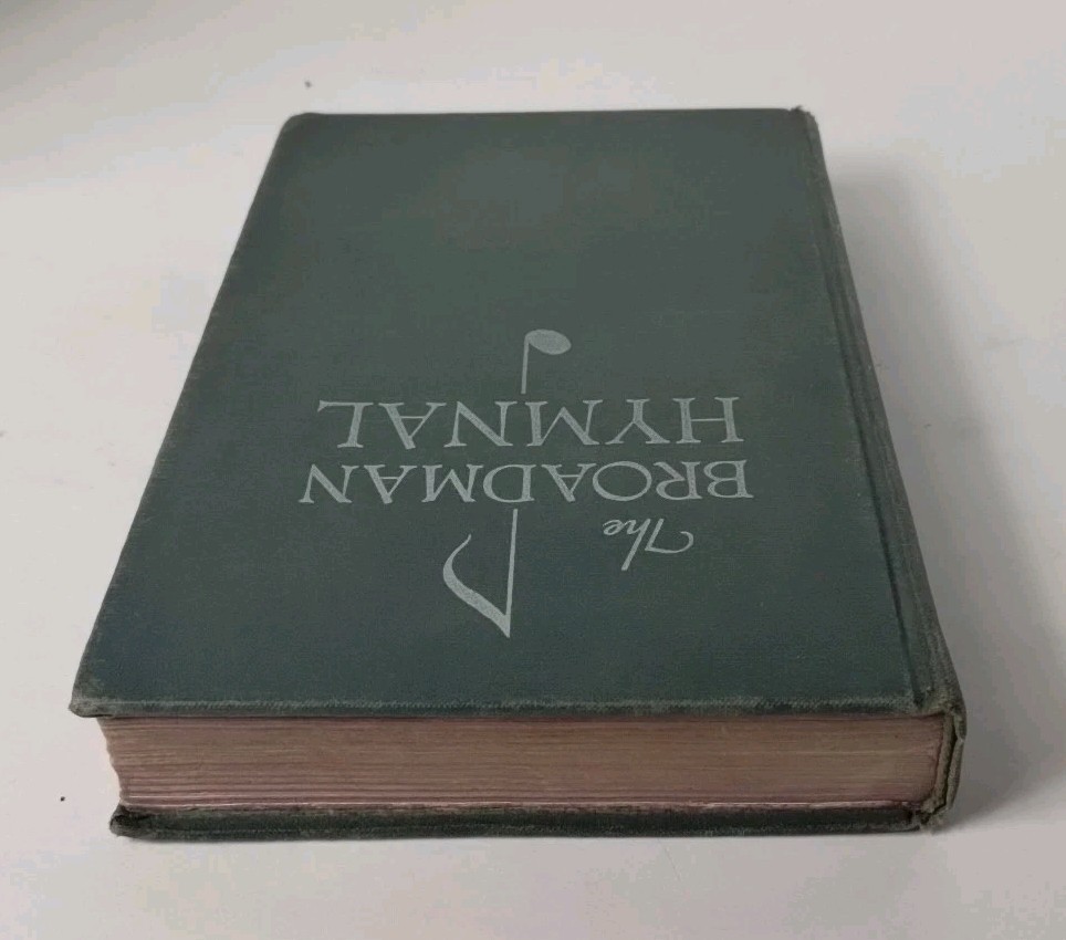 The Broadman Hymnal 1940 Vintage Hardcover Church Hymn Book