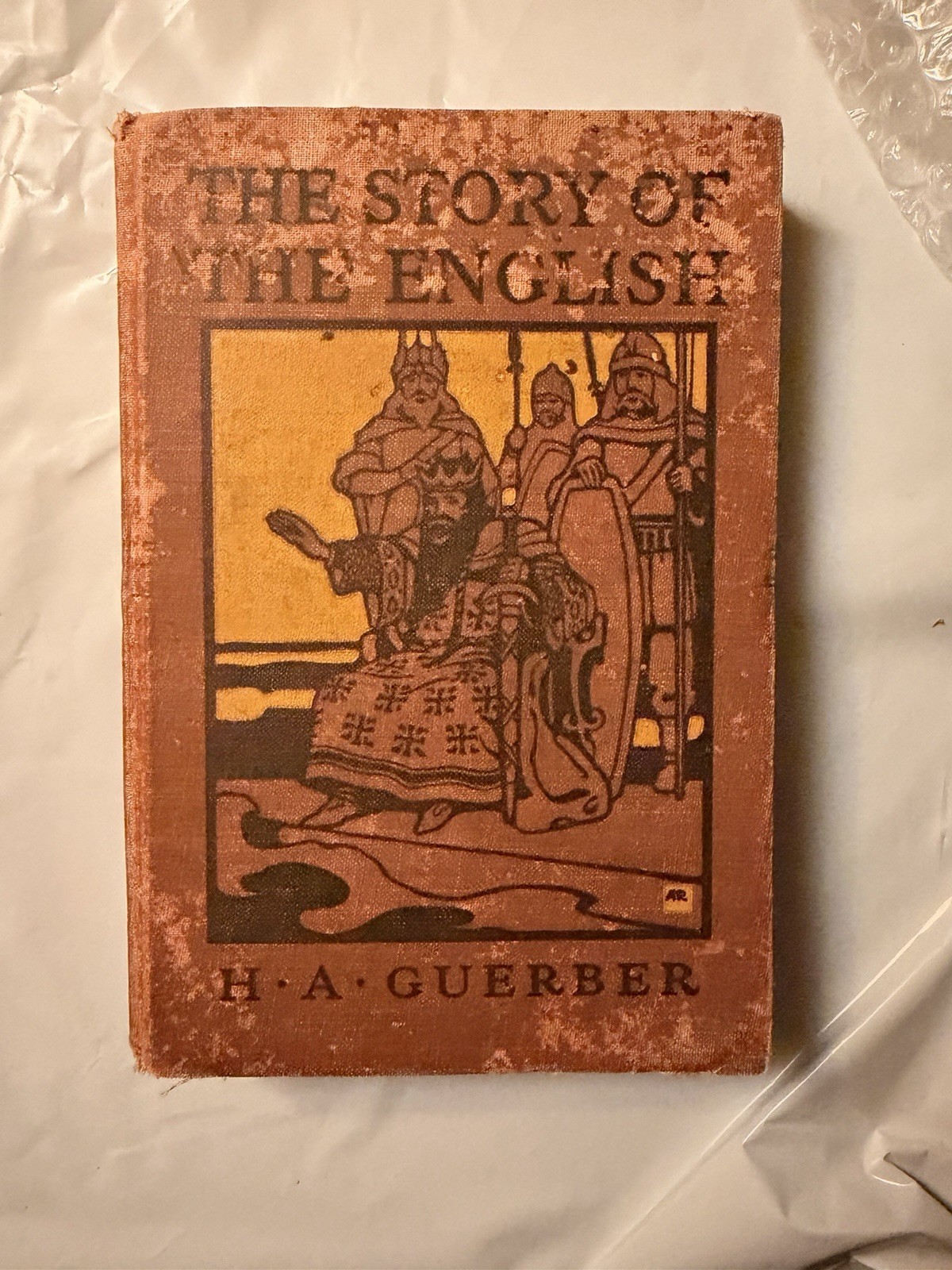 Antique 1898 The Story of the English by H. A. Guerber – American Book Company