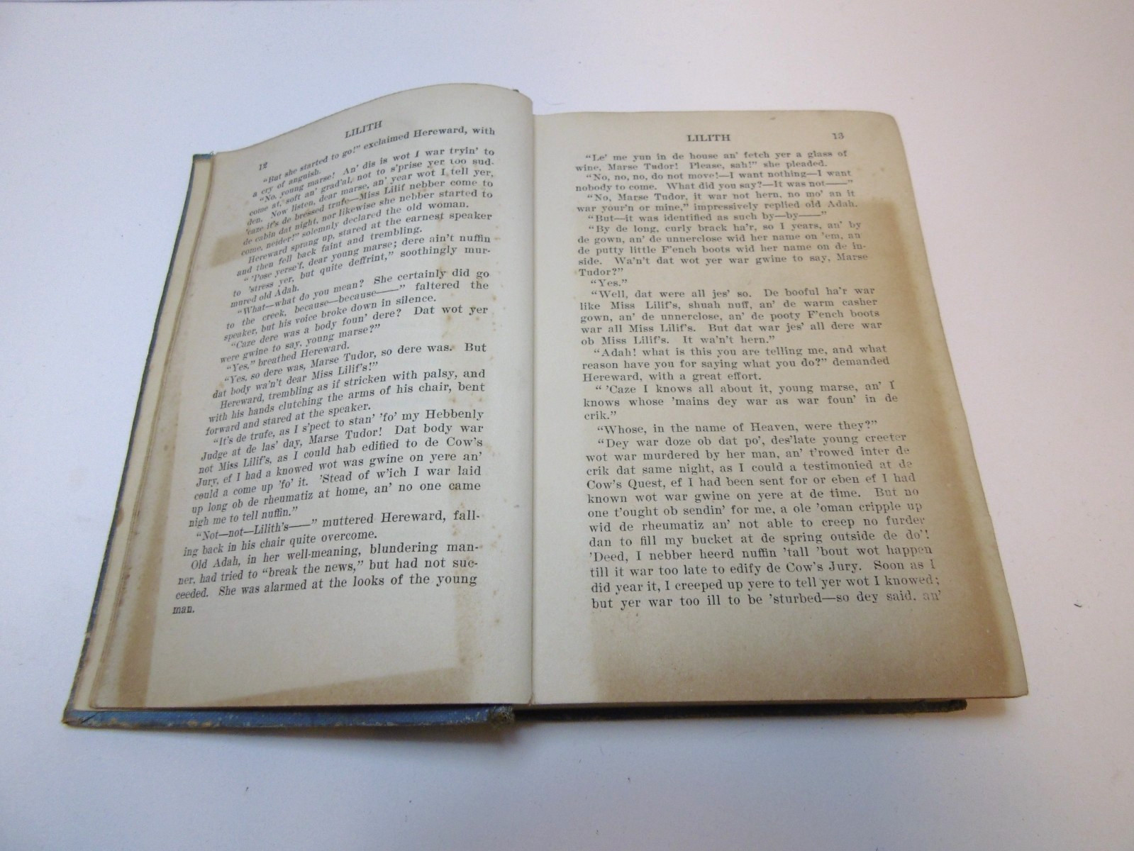 Antique 1909 Lilith By Mrs. E.D.E.N. Southwort A.L. Burt Co.