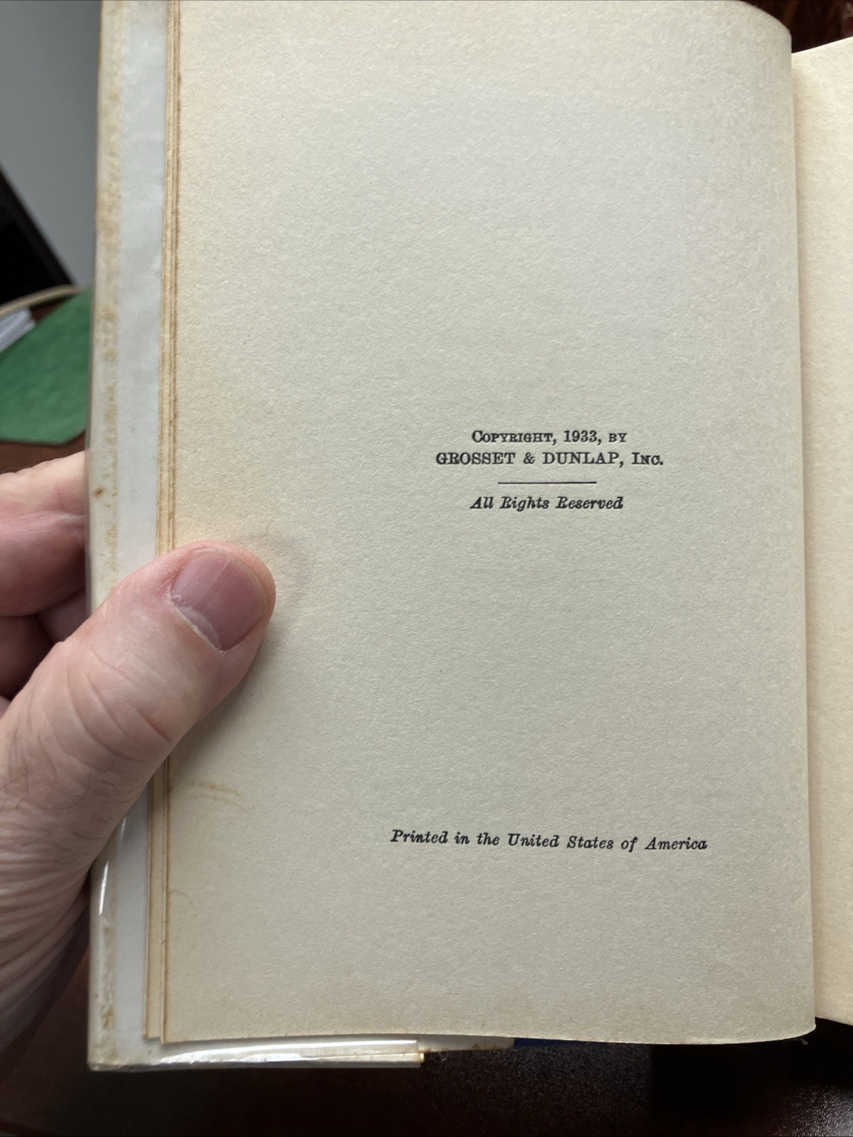 1933 Vintage Science Fiction Book “The Mystery Men of Mars” Claudy, DJ, 1st ed