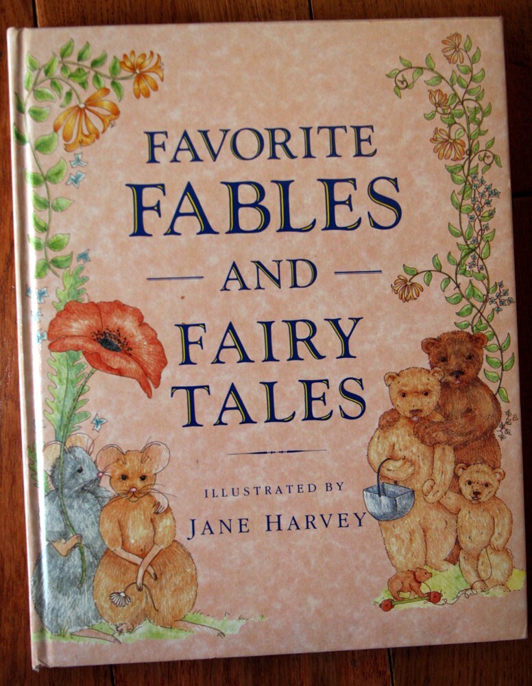 Favorite Fables and Fairy Tales Illustrated by Jane Harvey 1988 Bracken Books HC