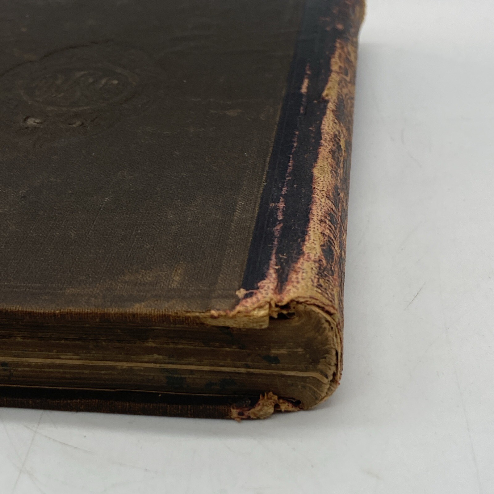 1865 Antique Algebra Book Colleges Academies P A Towne Civil War Era Schoolbook