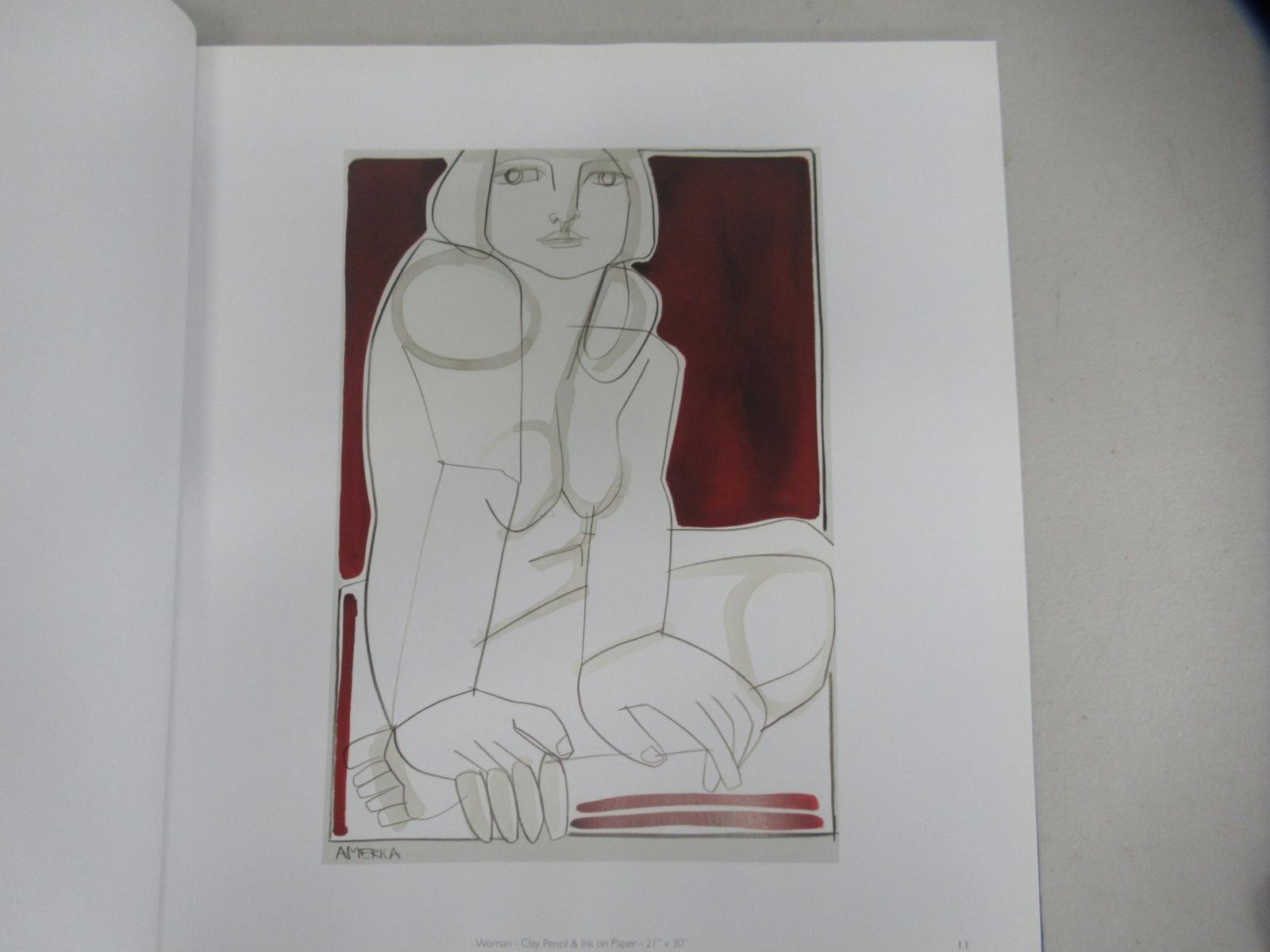 2013 signed 1st – YES – Art Book – AMERICA MARTIN rd20