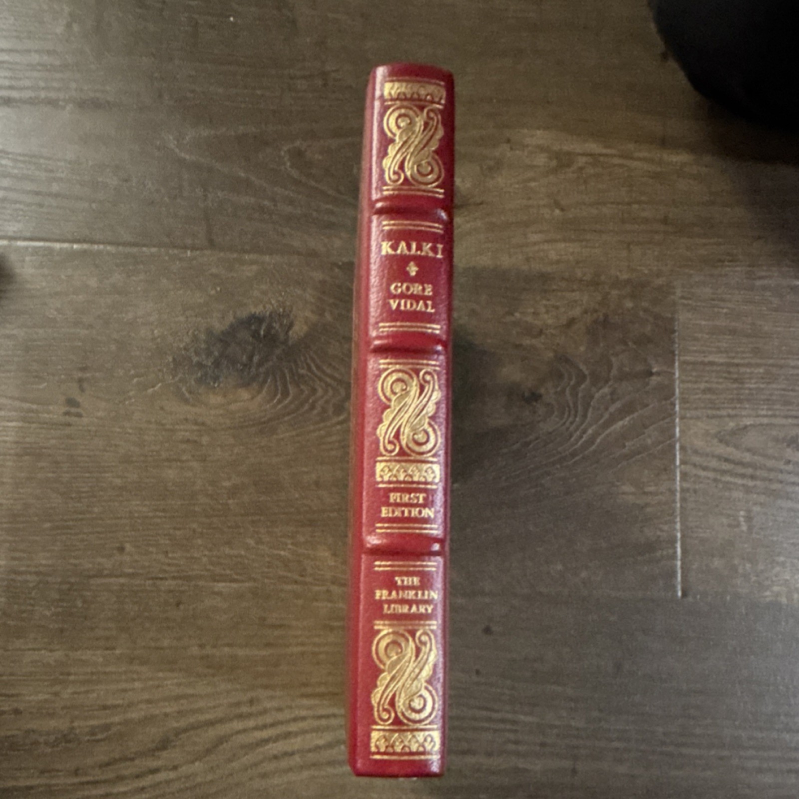 Gore Vidal Kalki Leather 1st Edition Luxury Edition Franklin Library
