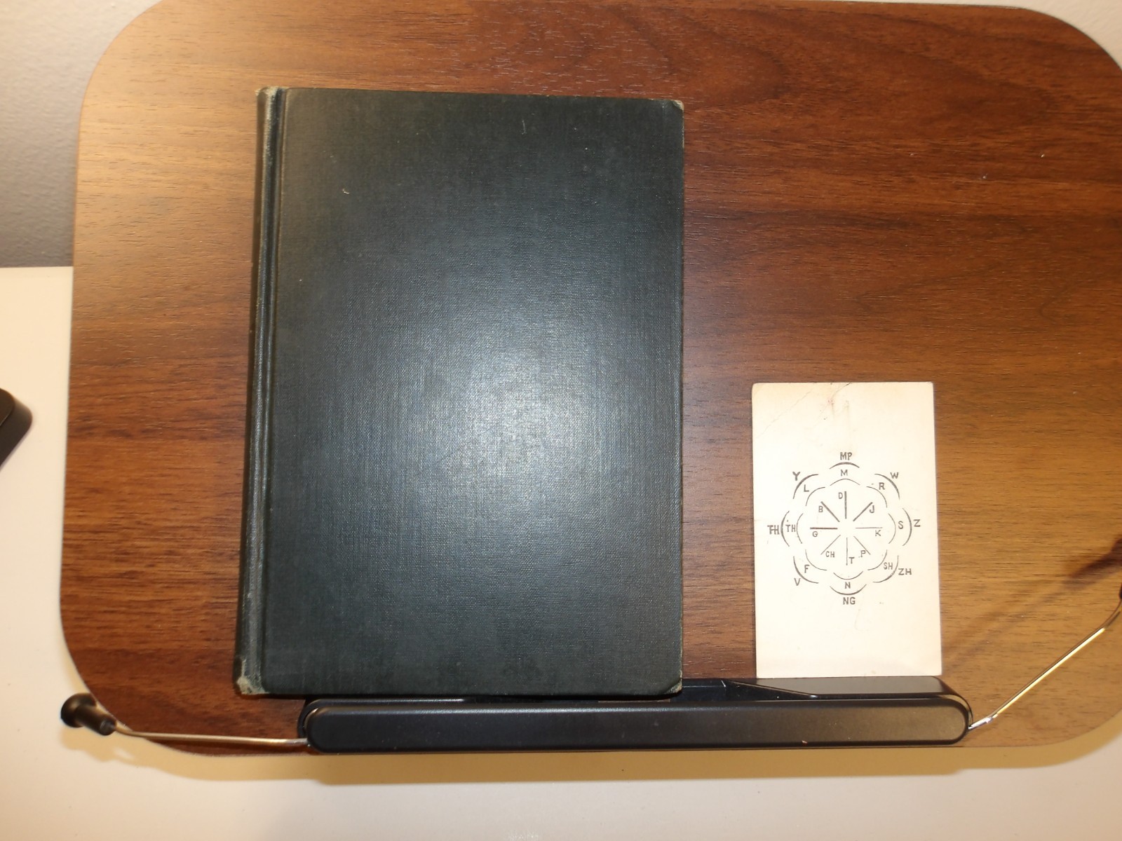 Manual of Phonography Pitman Howard Cincinnati w/ Card & 1928 Inscription
