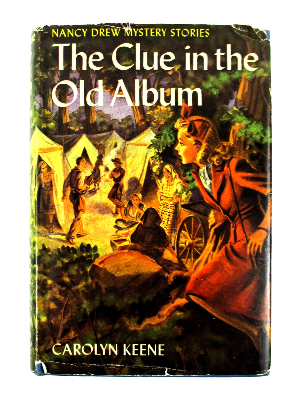 TRUE 1st/1st! „The Clue in the Old Album“ Carolyn Keene 1947 HC DJ – Nancy Drew