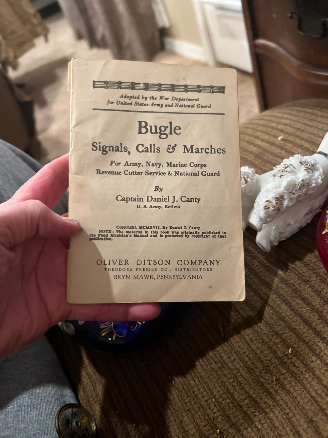 1917 Bugle Signals, Calls & Marches by Captain Daniel J. Canty