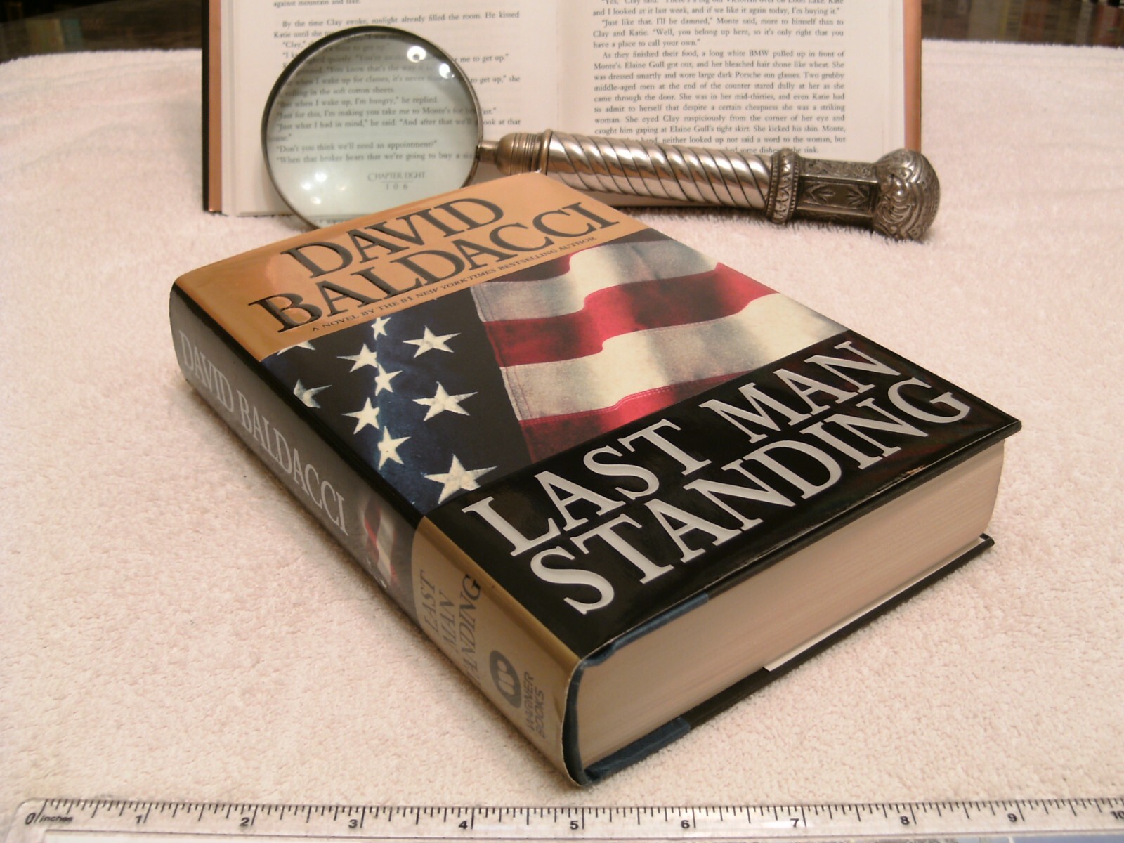 David Baldacci *LAST MAN STANDING* HC/DJ 1st Edition – 1st Printing