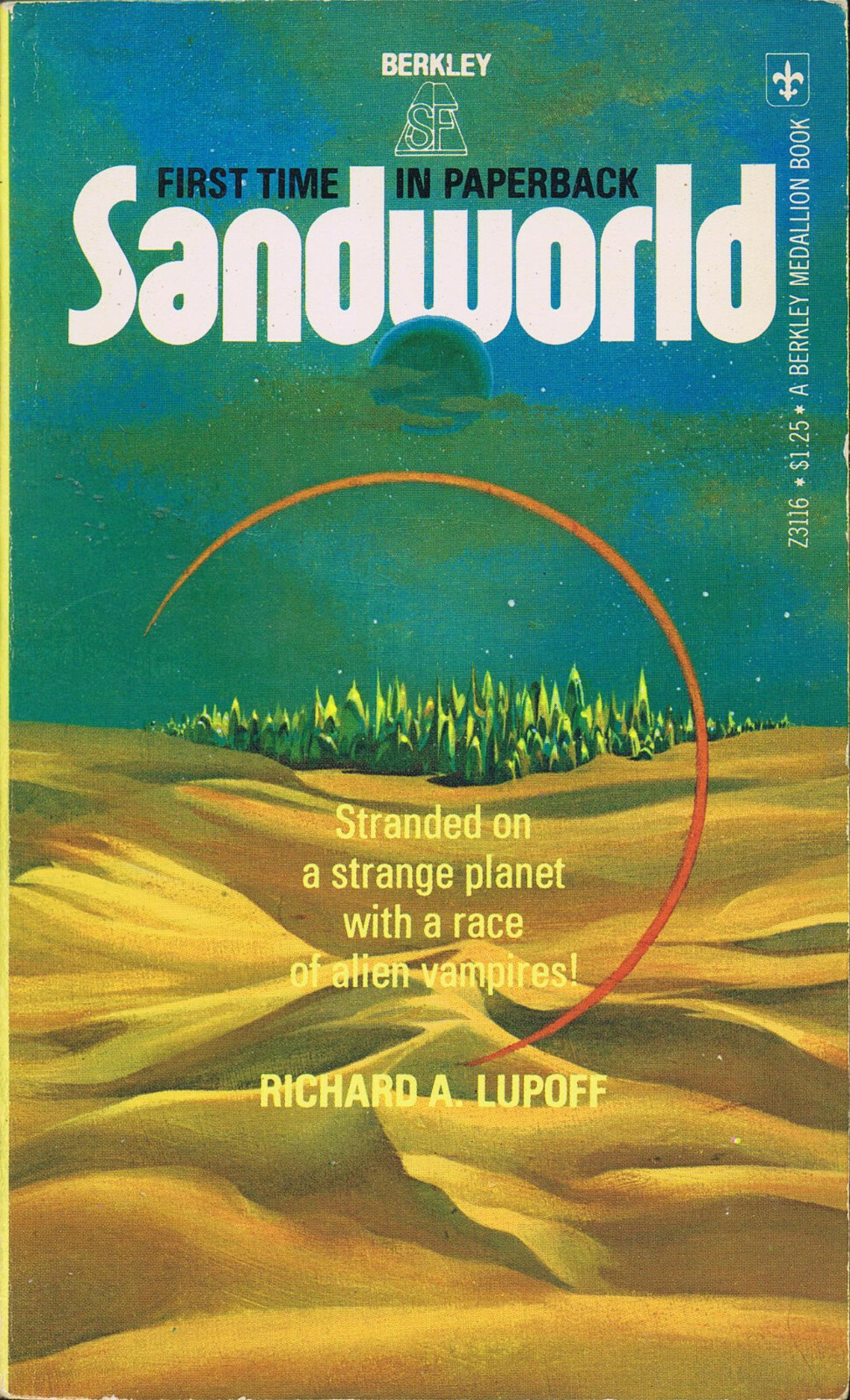 Richard A. Lupoff SANDWORLD Signed First Printing