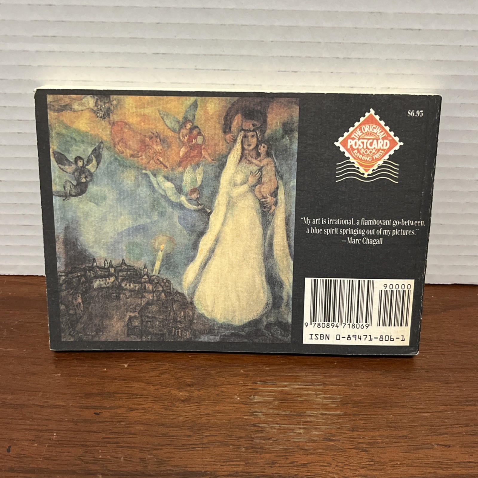 Marc Chagall : A Postcard Book by Running Press Staff 1990 – Good Shape