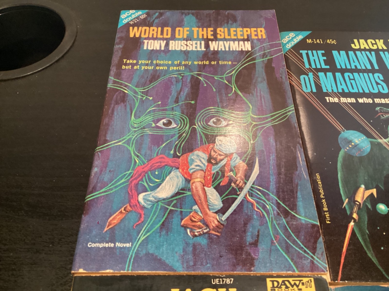 Collection Of Vintage Jack Vance Mass Market Science Fiction Novels – List Below