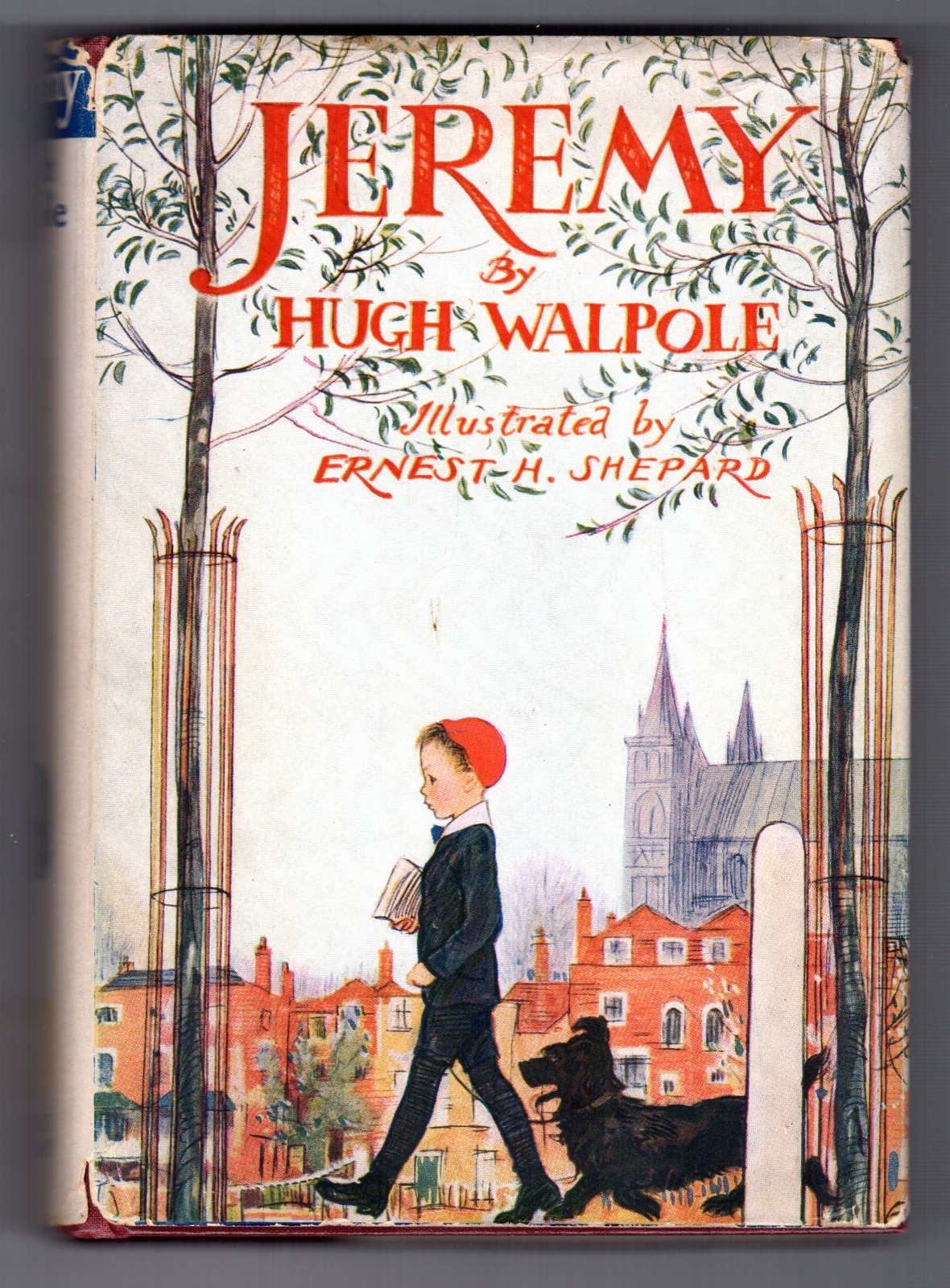 Hugh Walpole JEREMY Vintage G&D Hardcover SIGNED Ernest Shepard Illustrated Dog