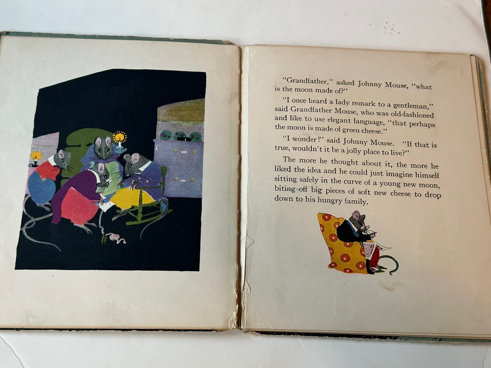 Elizabeth Gordon The Tale of Johnny Mouse P. F. Volland Company 1920