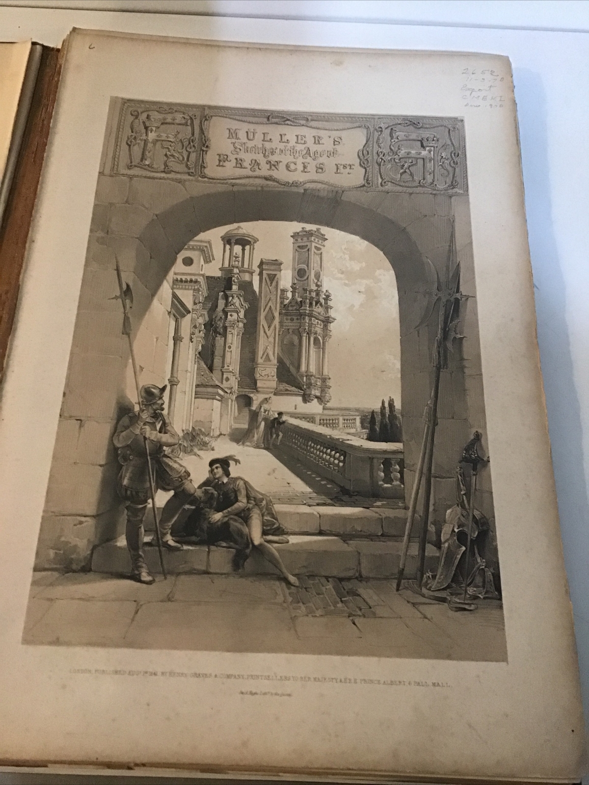 1841 William James Müller, Muller’s Sketches of the age of Francis the First 26