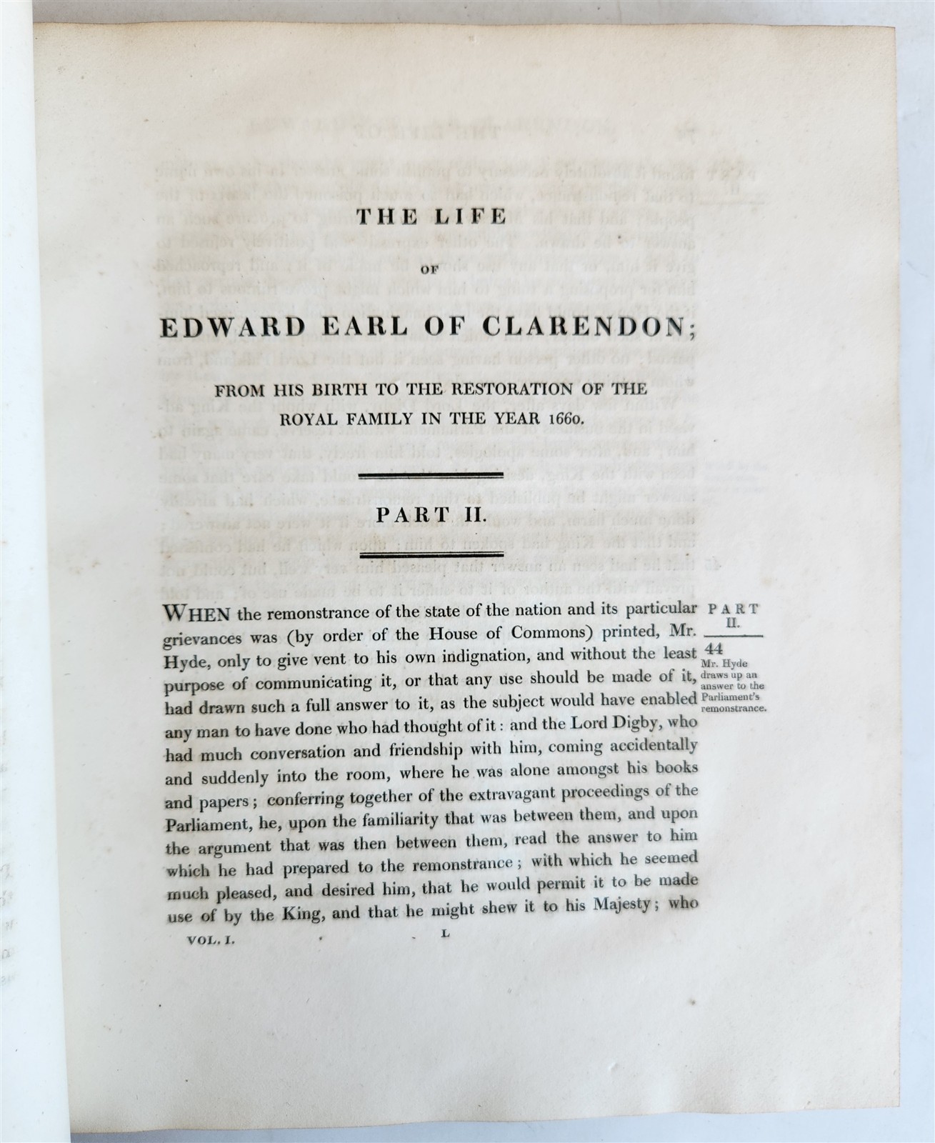 1817 Life of Edward Earl of Clarendon 2 VOLUMES antique