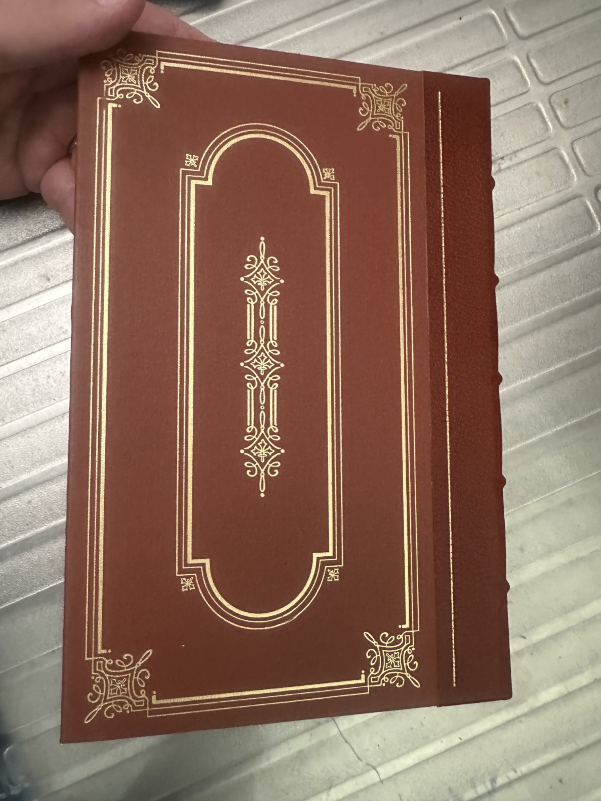 SELECTED LIVES Plutarch FRANKLIN LIBRARY Hardcover LEATHER Dryden Translation