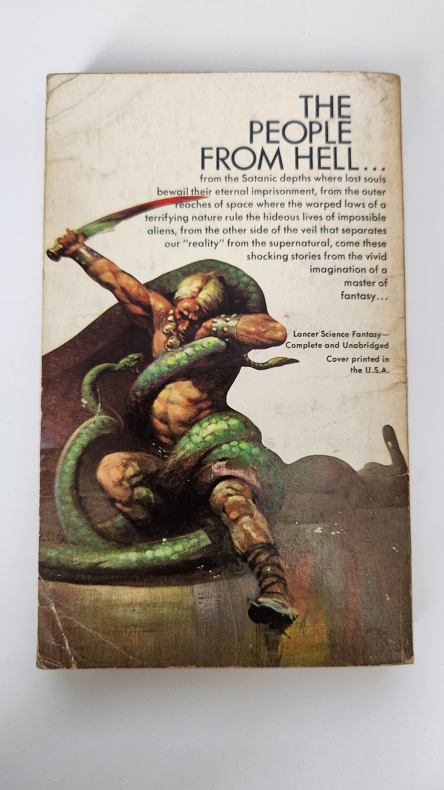 Lancer Paperback Book – Wolfshead – Robert E. Howard