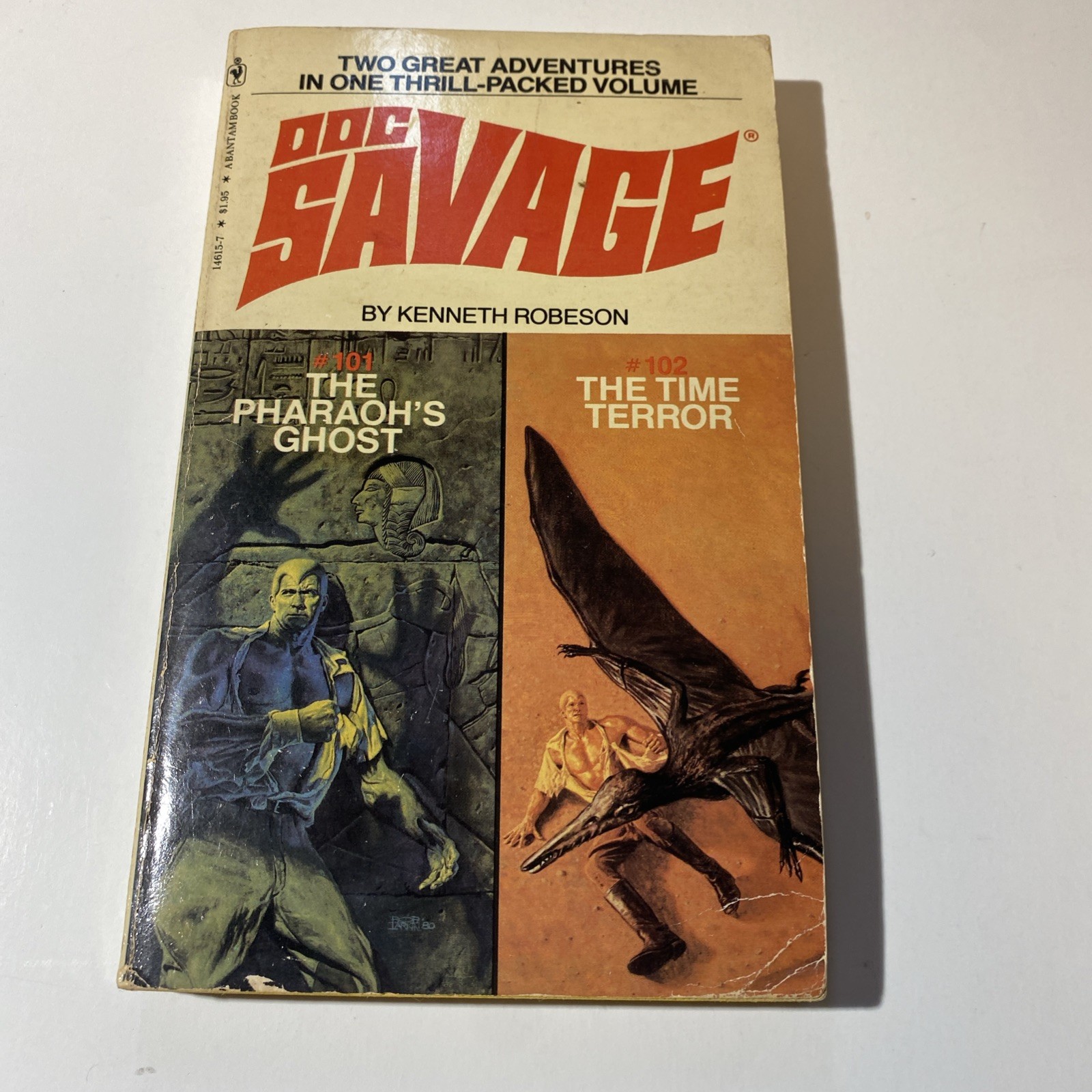 DOC SAVAGE DOUBLE #101/102: THE PHARAOH’S GHOST & THE TIME TERROR