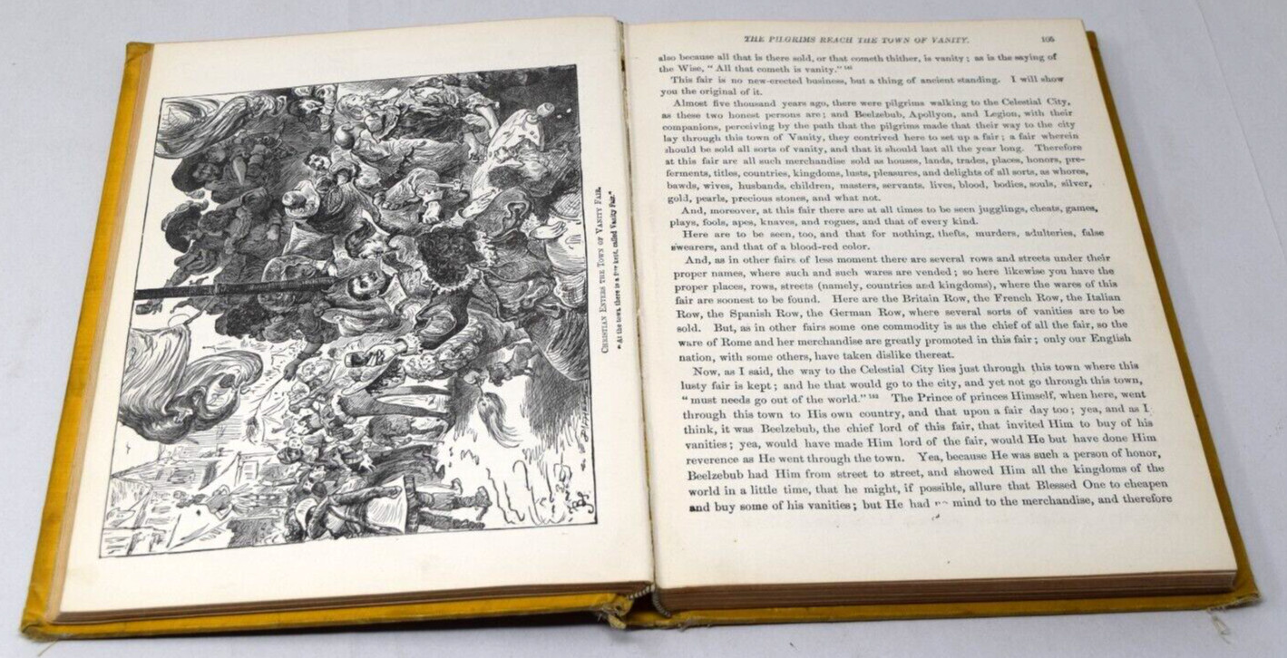Bunyan’s Pilgrims Progress Frederick Barnard Dalziel Brothers 1897 HB