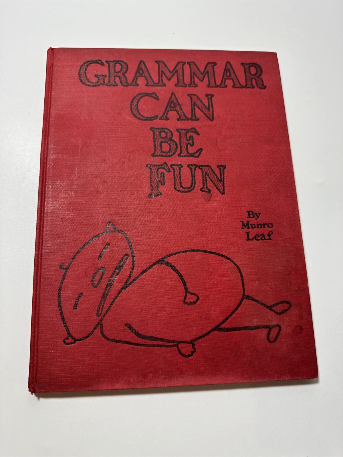 Vintage Grammar Can Be Fun Book 1938 By Munro Leaf Childrens Educational