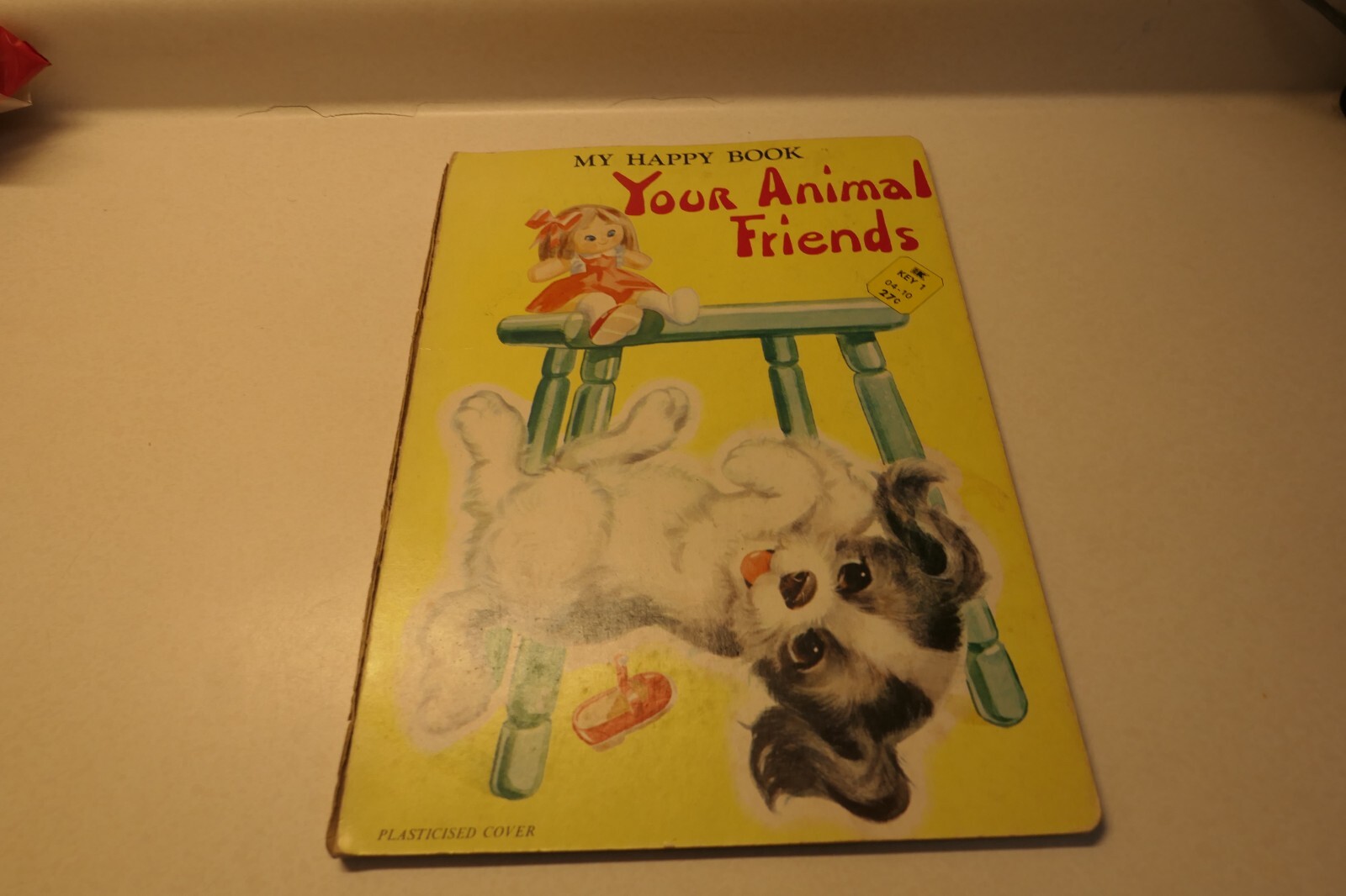 My Happy Book Your Animal Friends Vintage Kresge Company Hardcover