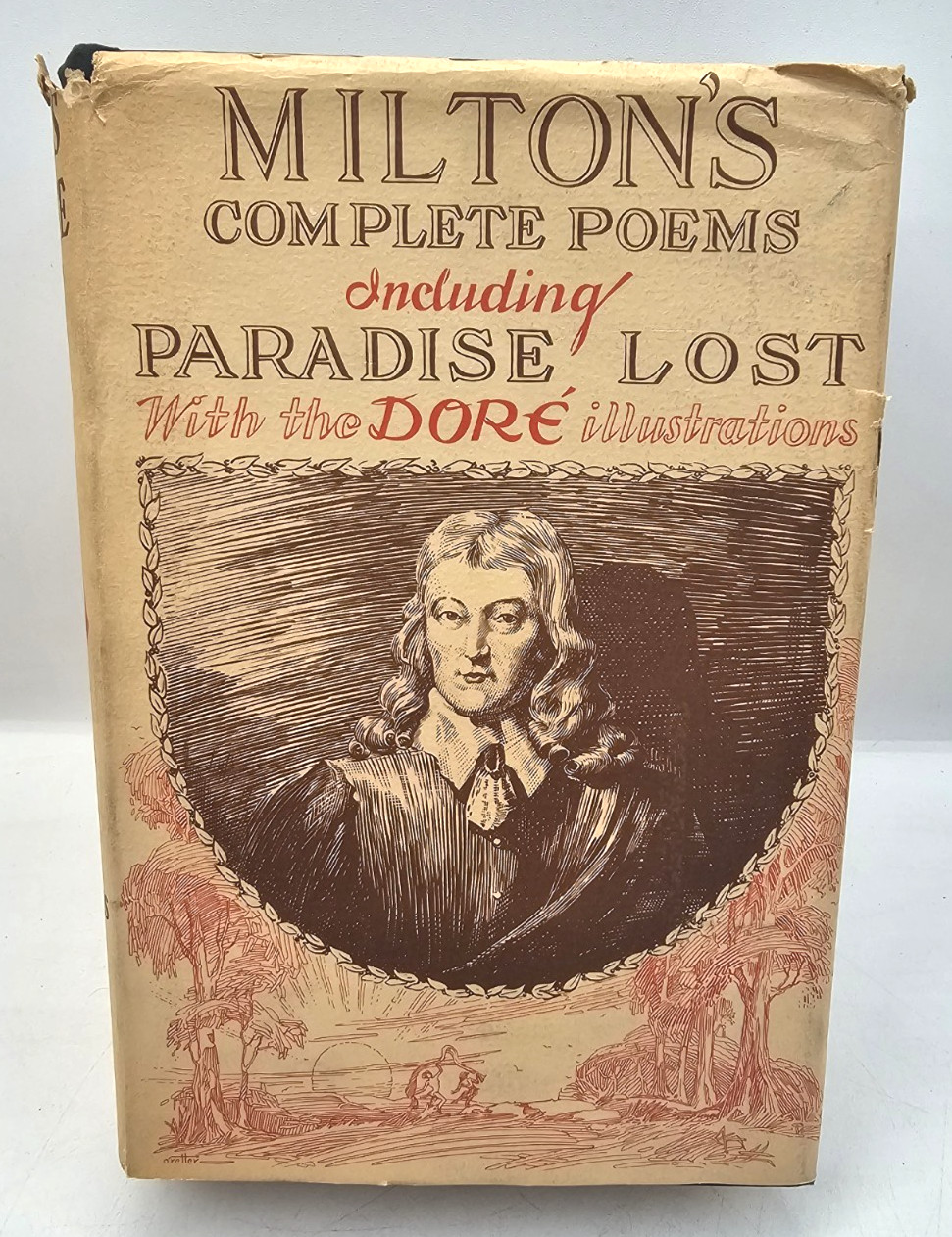 The Complete Poems Of John Milton Crown Publishers 1936 Dore Illustrations HC