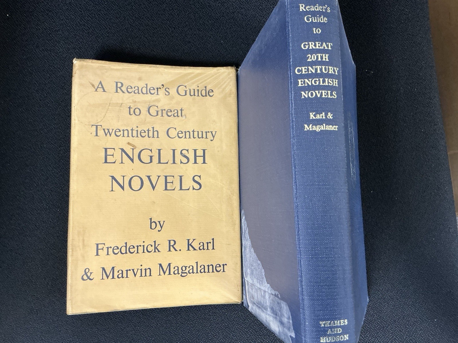A Readers Guide Great 20th Century English Novels (F.R.Karl-1959) 1961 Reprint