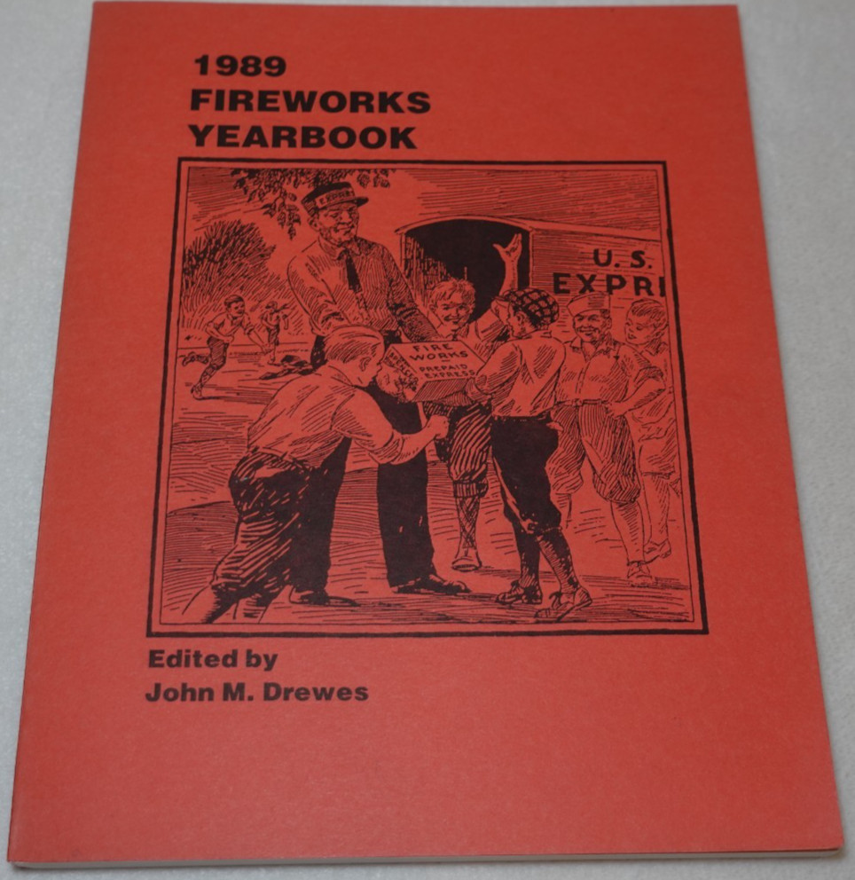 Fireworks Yearbook 1989 John M. Drewes Rare Original Publication