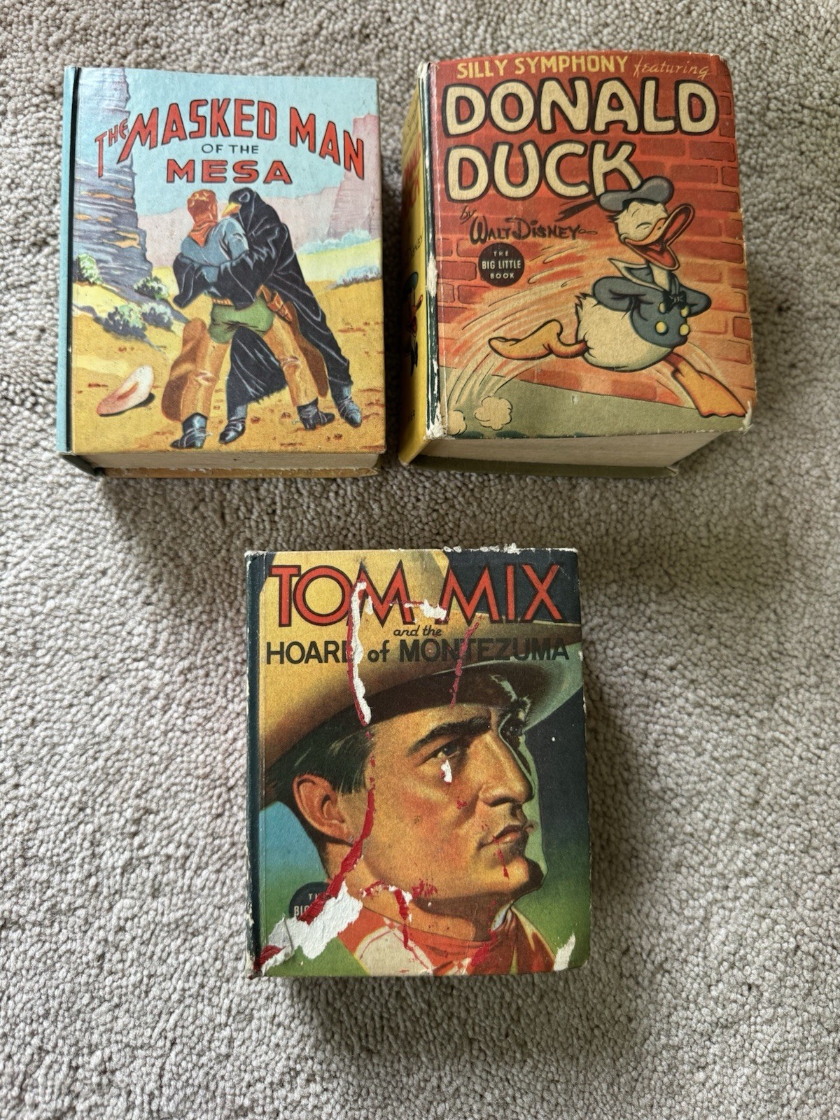 3 Big Little Books (saafield) (Disney)
