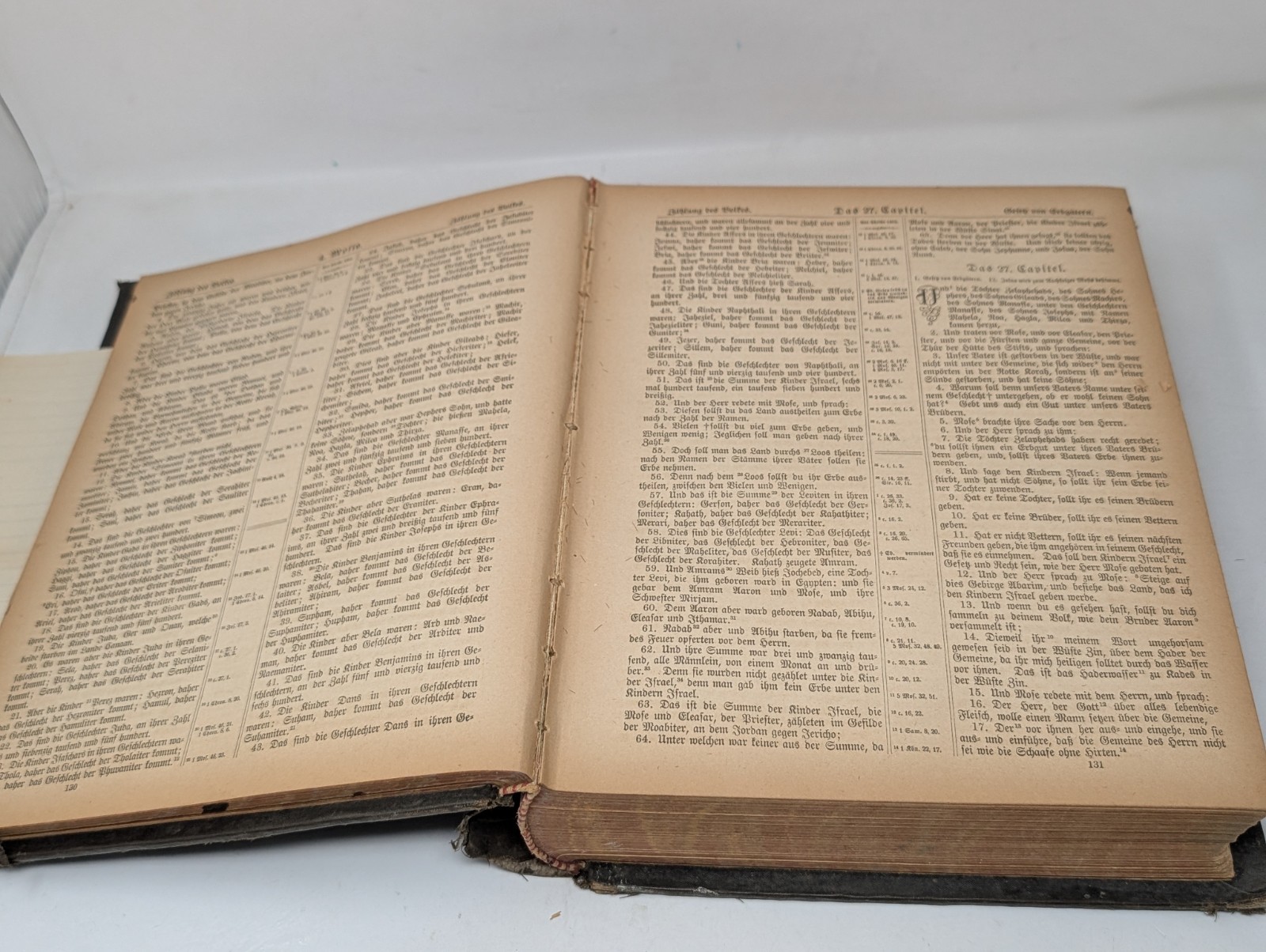 Antique German Holy Bible 1891 A. J. Holman’s Co. Philadelphia Illustrated VTG