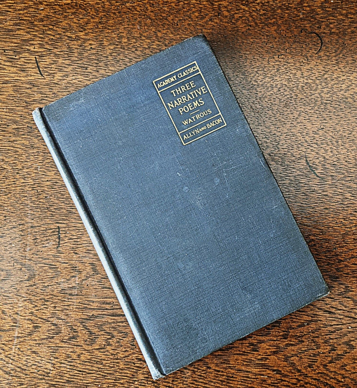 Vintage Academy Classics Three Narrative Poems (Hard Cover)