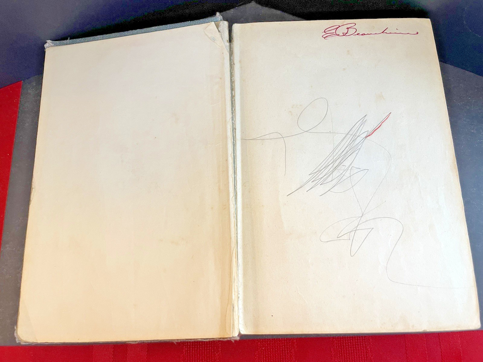 Thin Paper Webster’s Collegiate Dictionary Fifth Edition 1948