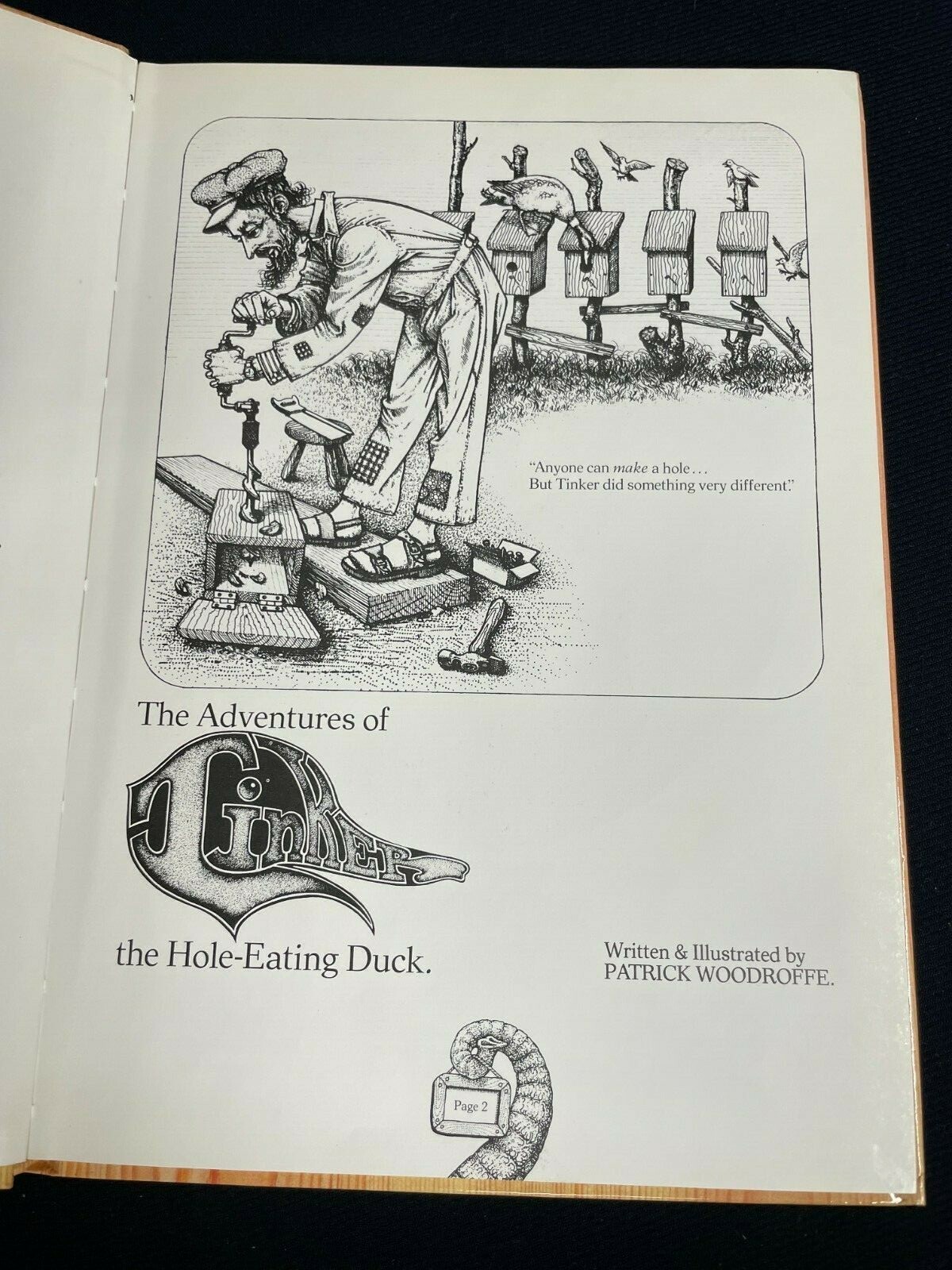The Adventures of the Hole Eating Duck Tinker Patrick Woodroffe Paper Tiger