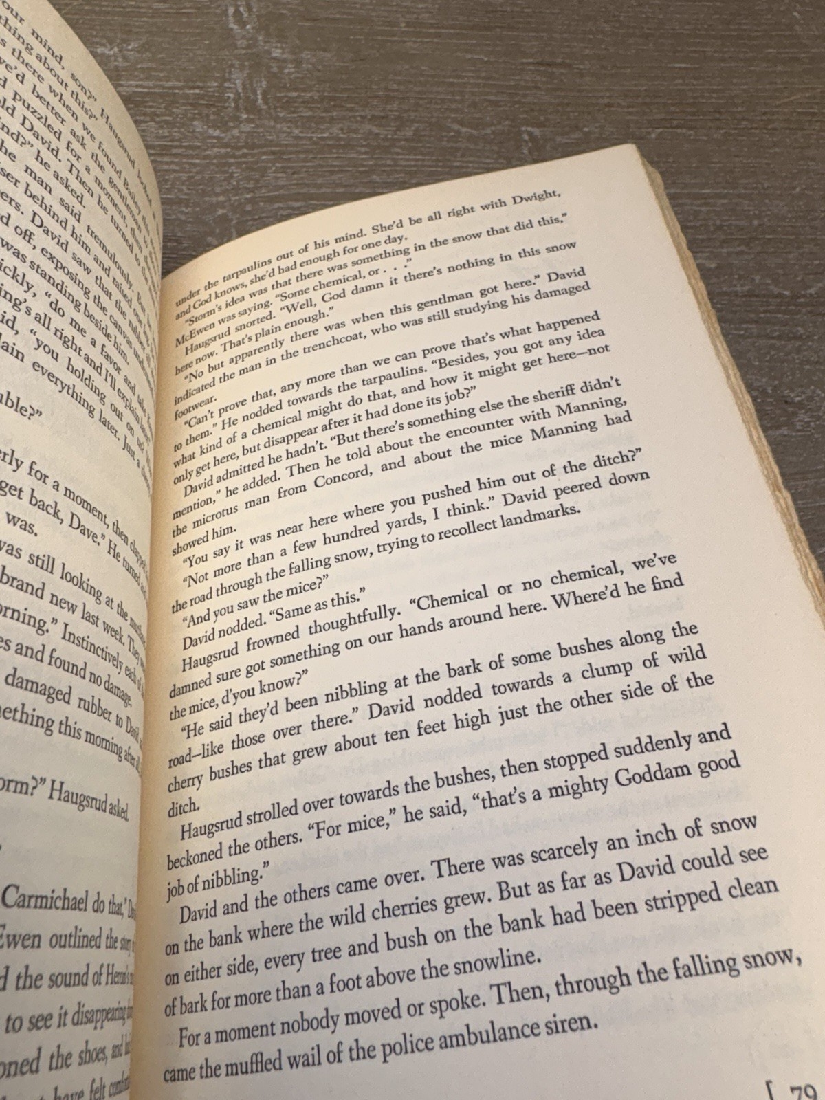 Snow Fury Richard Holden Hardcover Vintage Mystery Thriller Dodd Mead Book