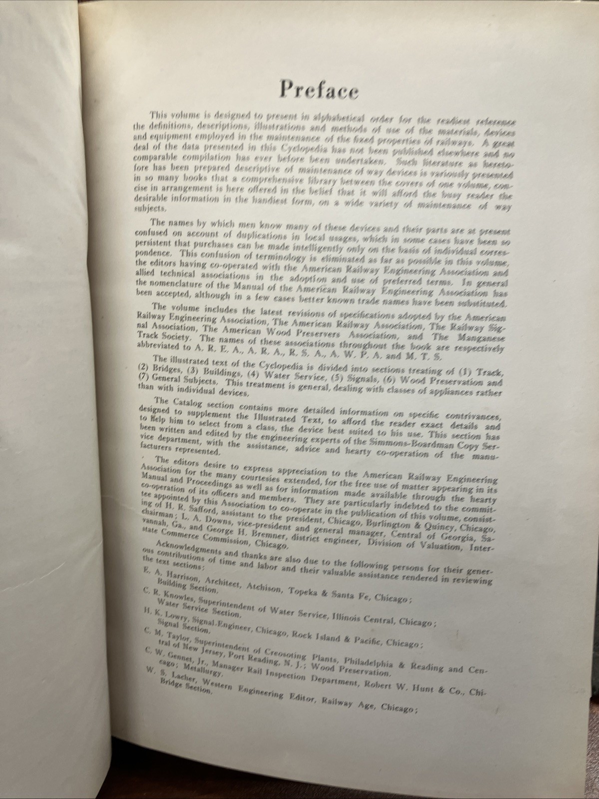 1921 Railway Engineering and Maintenance Encyclopedia (Rebound)