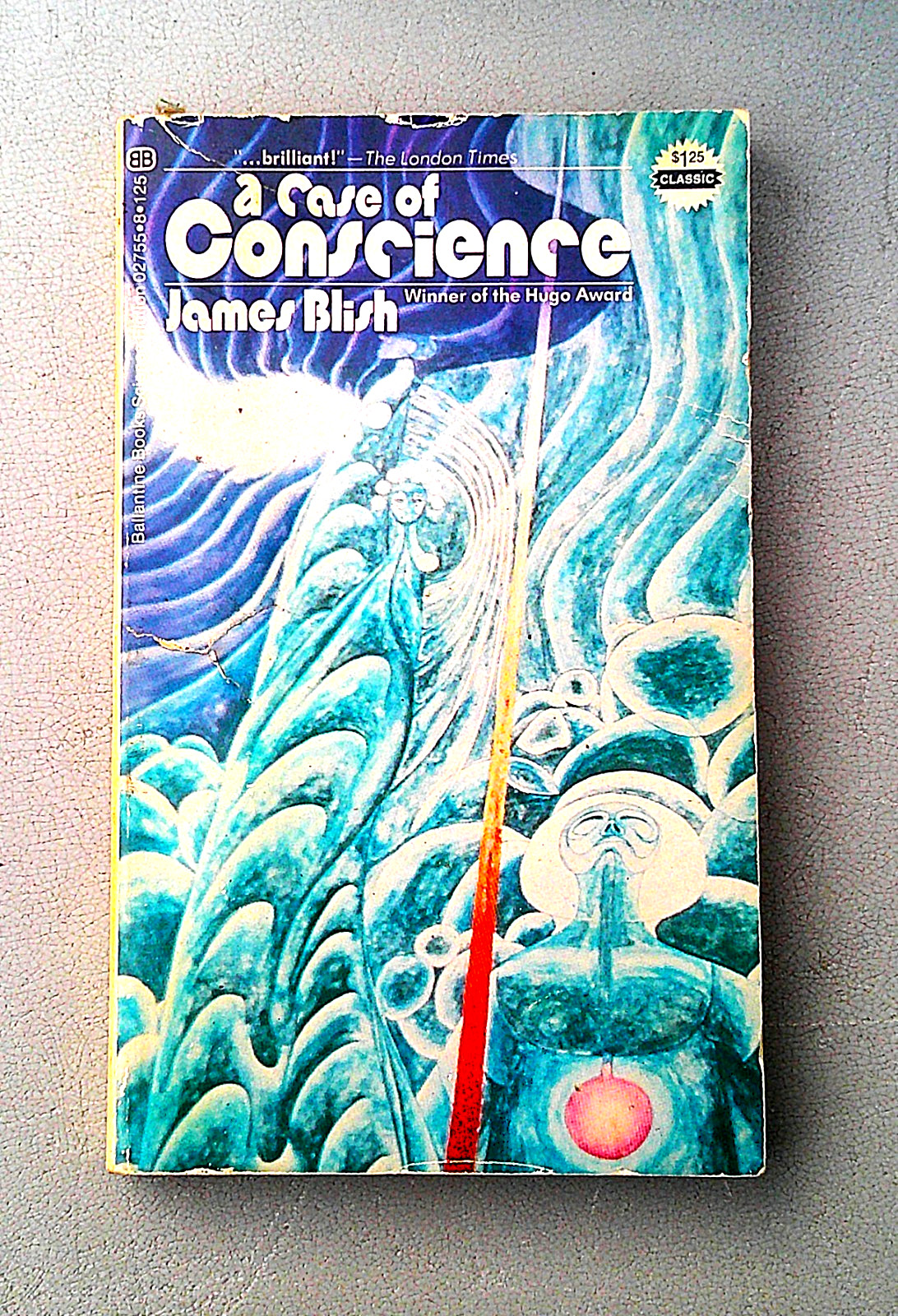 A CASE OF CONSCIENCE by James Blish. Vintage Paperback SF. UNREAD. Tight. Clean