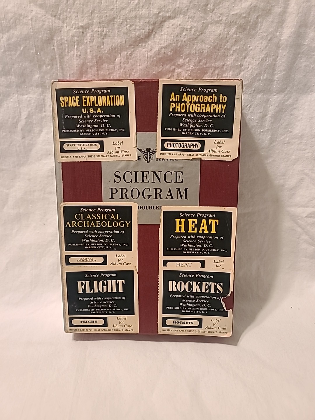 Science Service Science Program Set Of 6 Books Nelson Doubleday, Inc. 1969