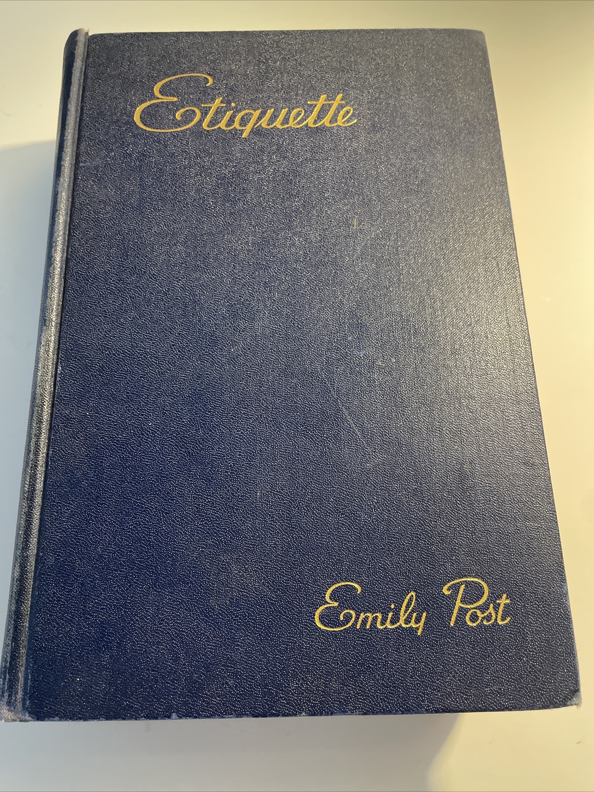 ETIQUETTE Emily Post Vintage 1937 Book Funk & Wagnalls Company New York & London