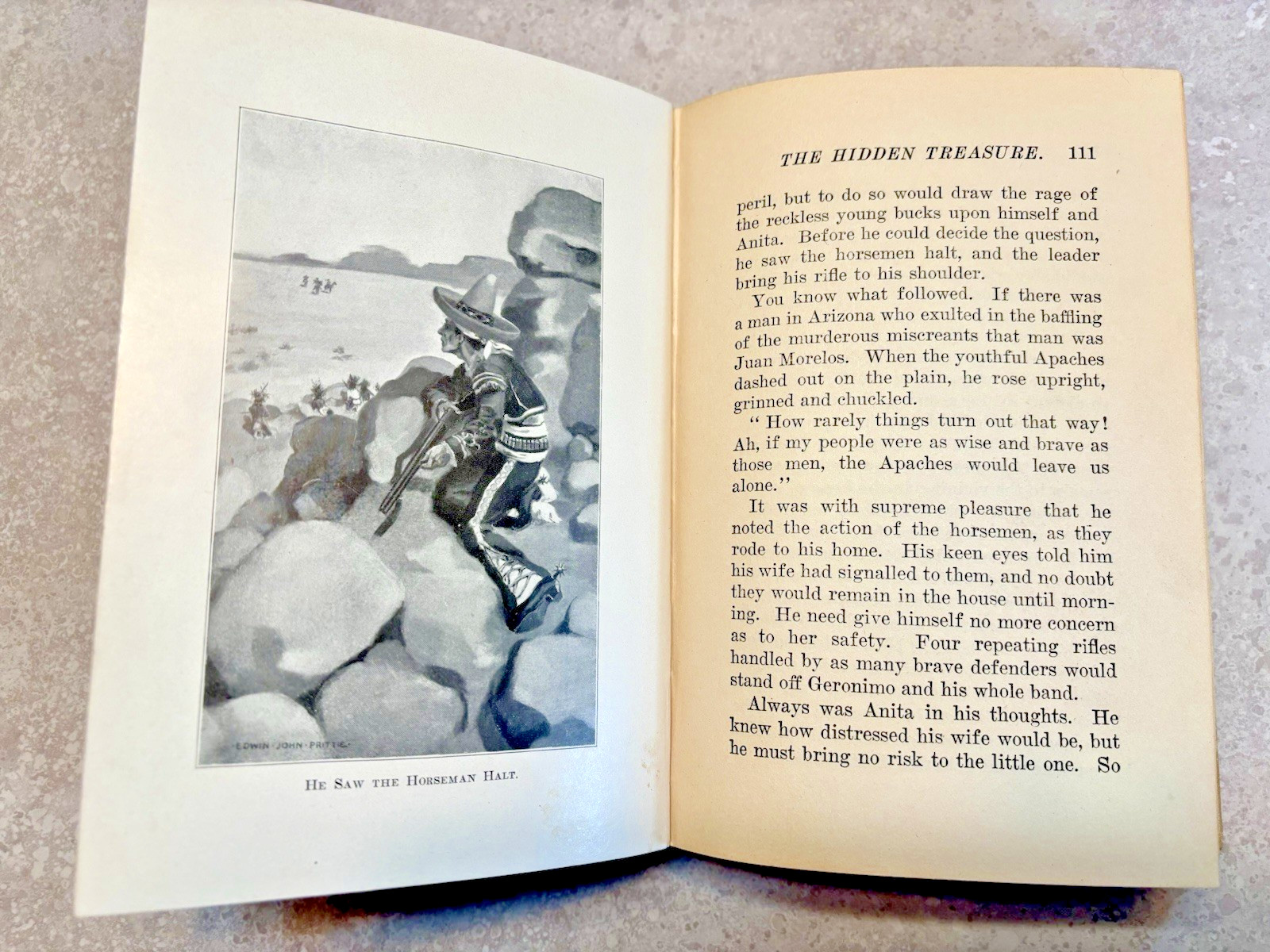 The Roundup Or Geronimo’s Last Raid By Edward S Ellis 1908 Arizona Series
