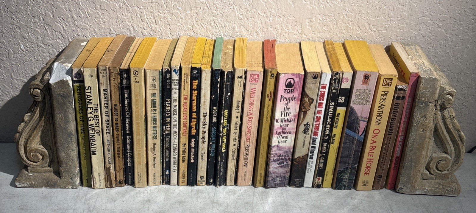 26X Vintage All Science Fiction Scifi Random Mix Paperback Books Lot