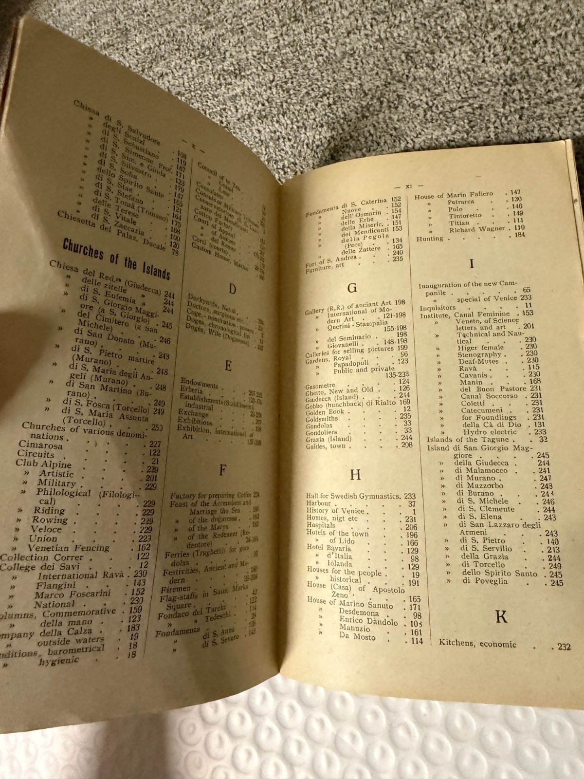 Venice and Neighbourhood Practical Guide for the Foreigner 1905 PB Vintage Trave