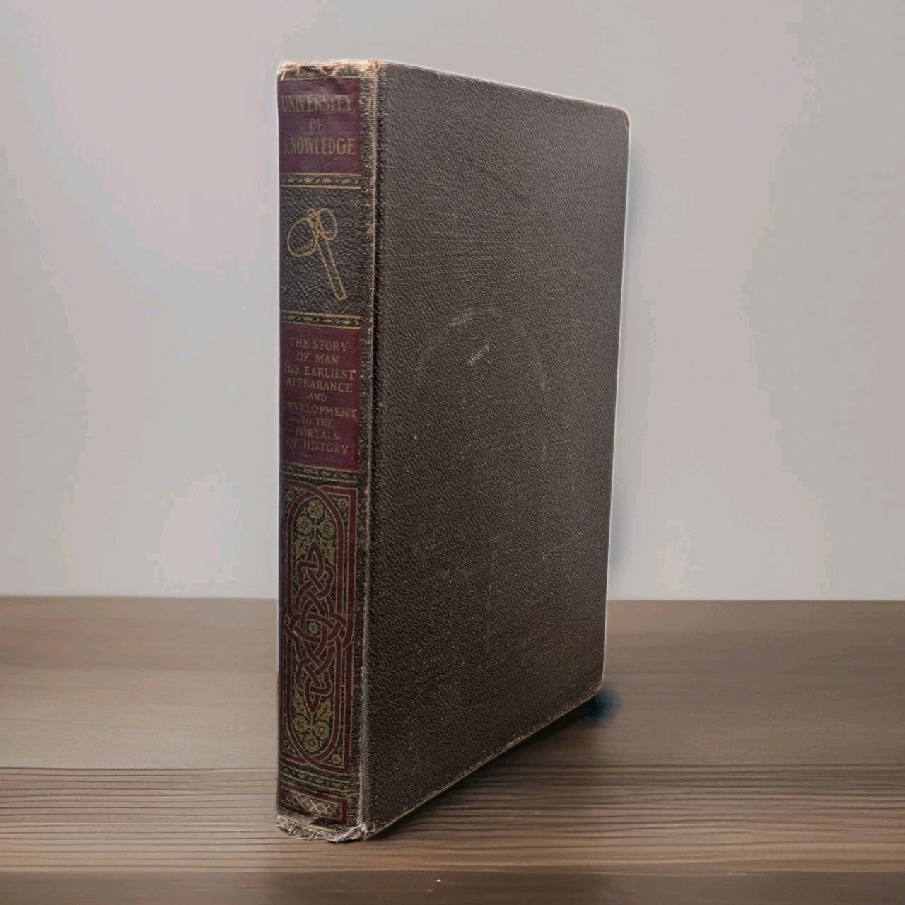 University of Knowledge: The Story of Man, Vol. 2 (1937 Hardcover) Antique Book